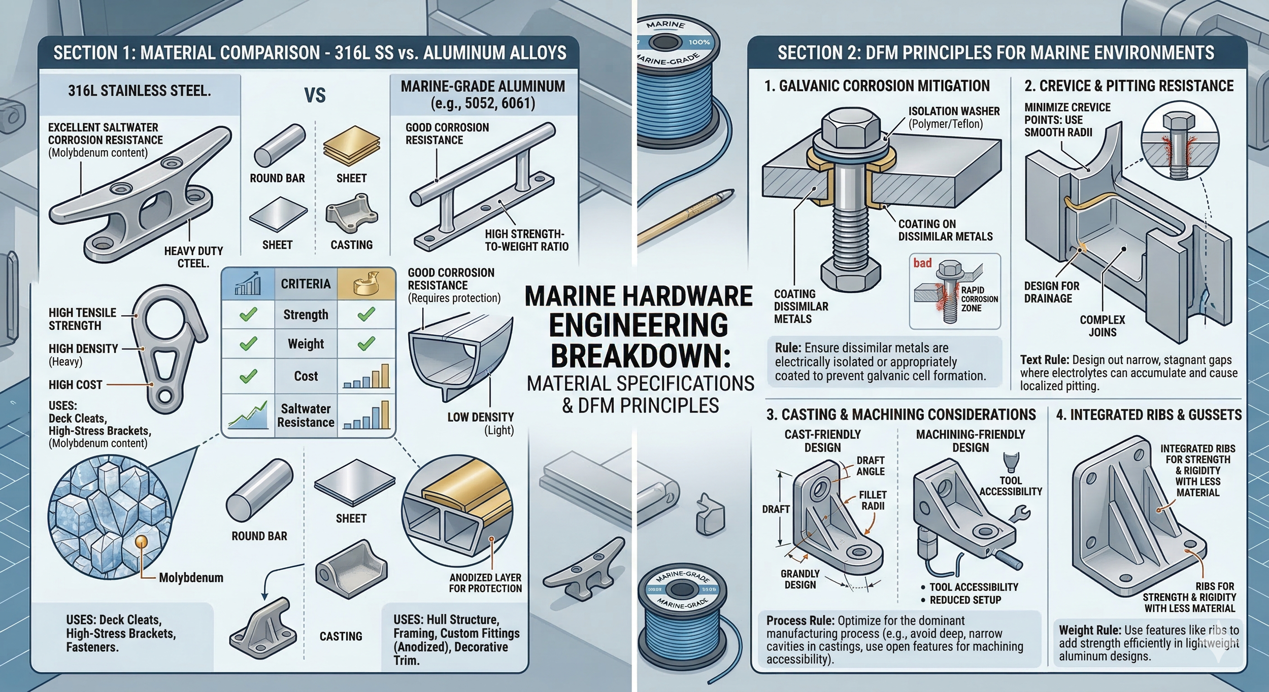 Common Engineering Mistakes in Boat Hardware Design