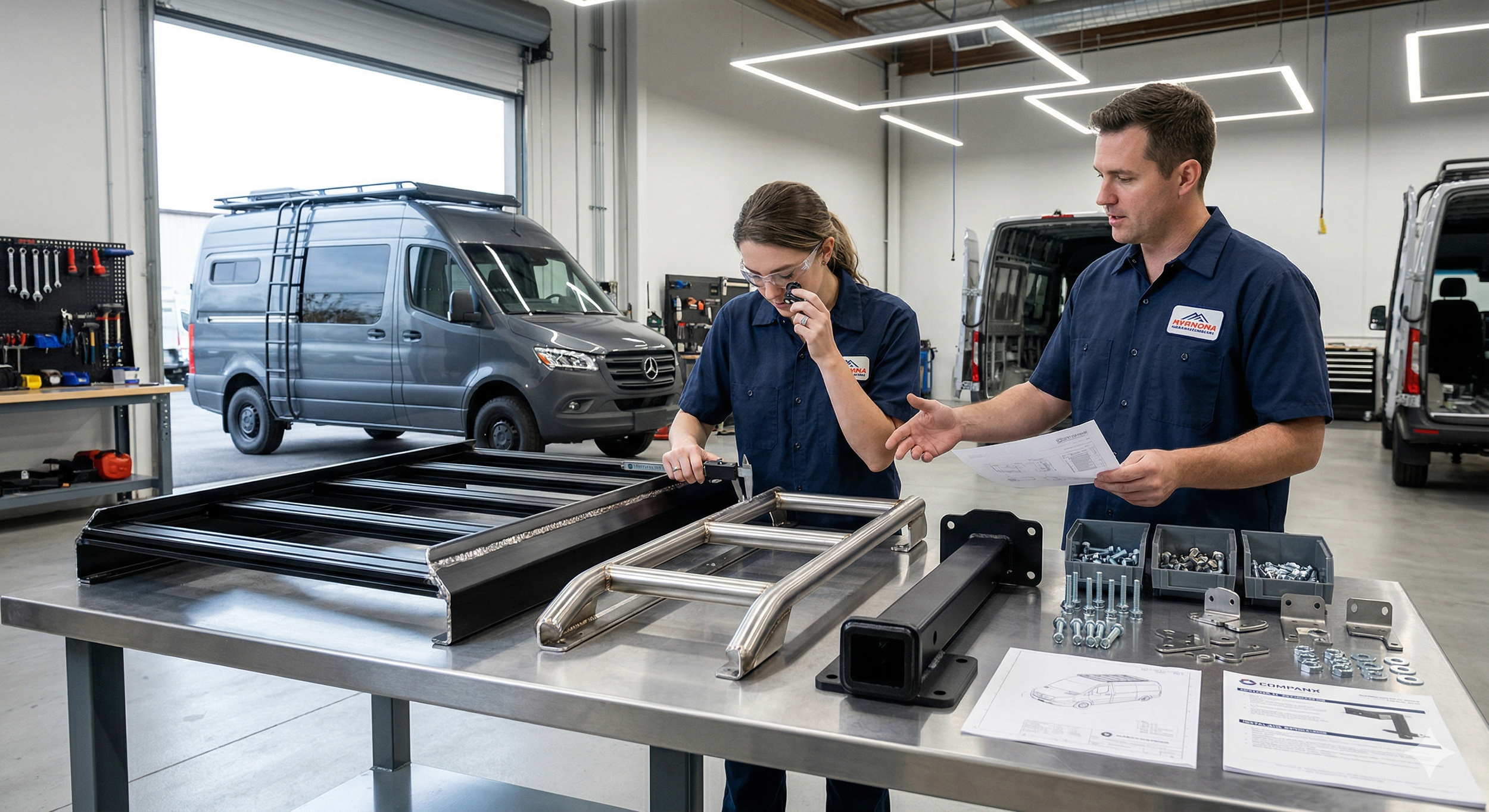 Exterior Hardware That Survives the Road: Roof Racks, Ladder Mounts, and Structural Attachments for RV and Van Programs