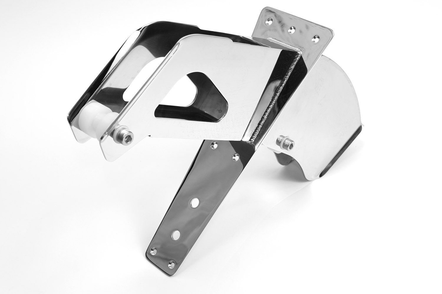 EWT8-72-8807 - ANCHOR ROLLER, W/PLATE, FWD, NIMBUS T8, 316L S/S, POLISHED