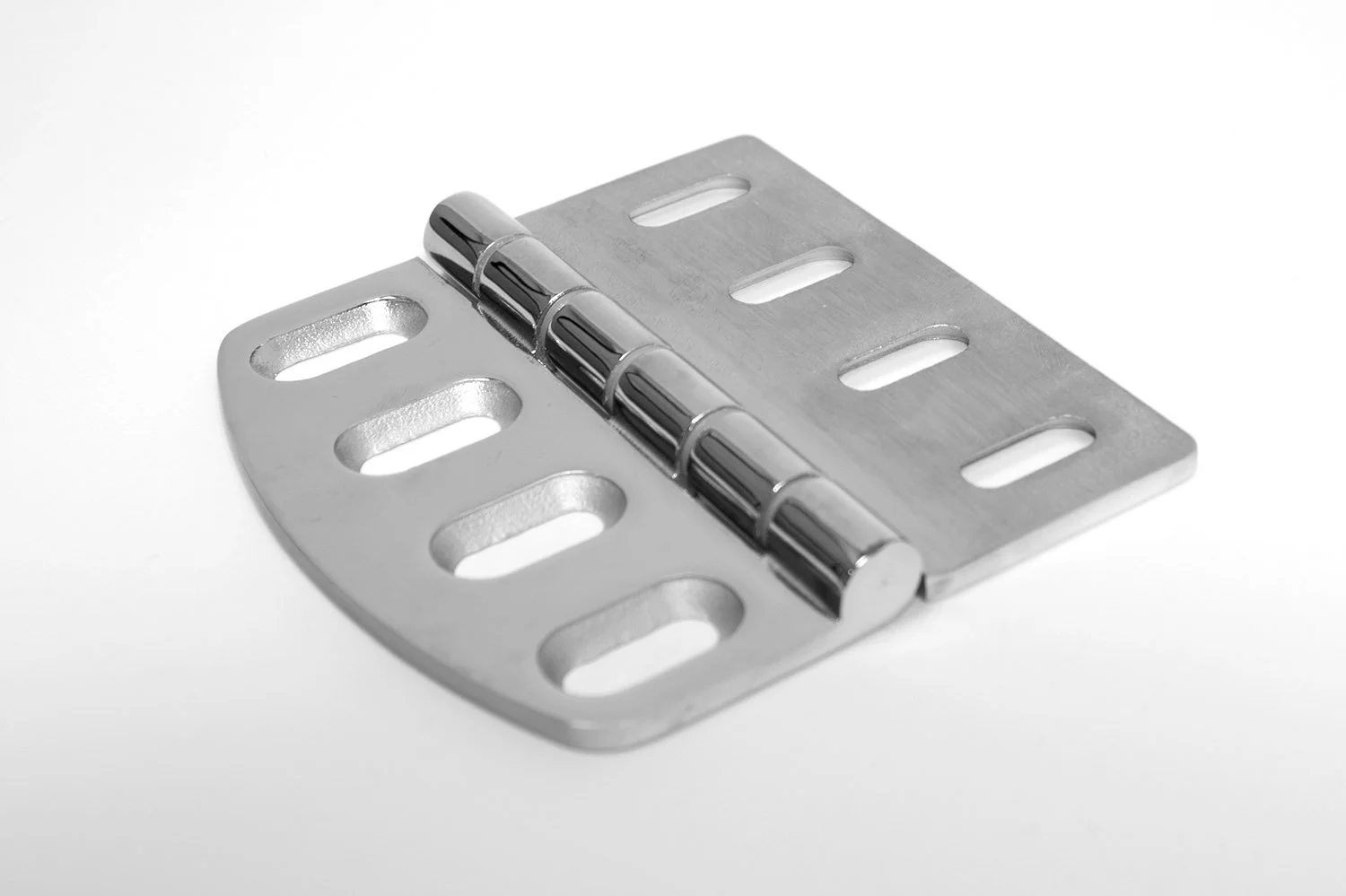 PWB-SPH-6P - HINGE,  FLUSH MOUNT, CUSTOM, SEA PRO, 316SS, POLISHED