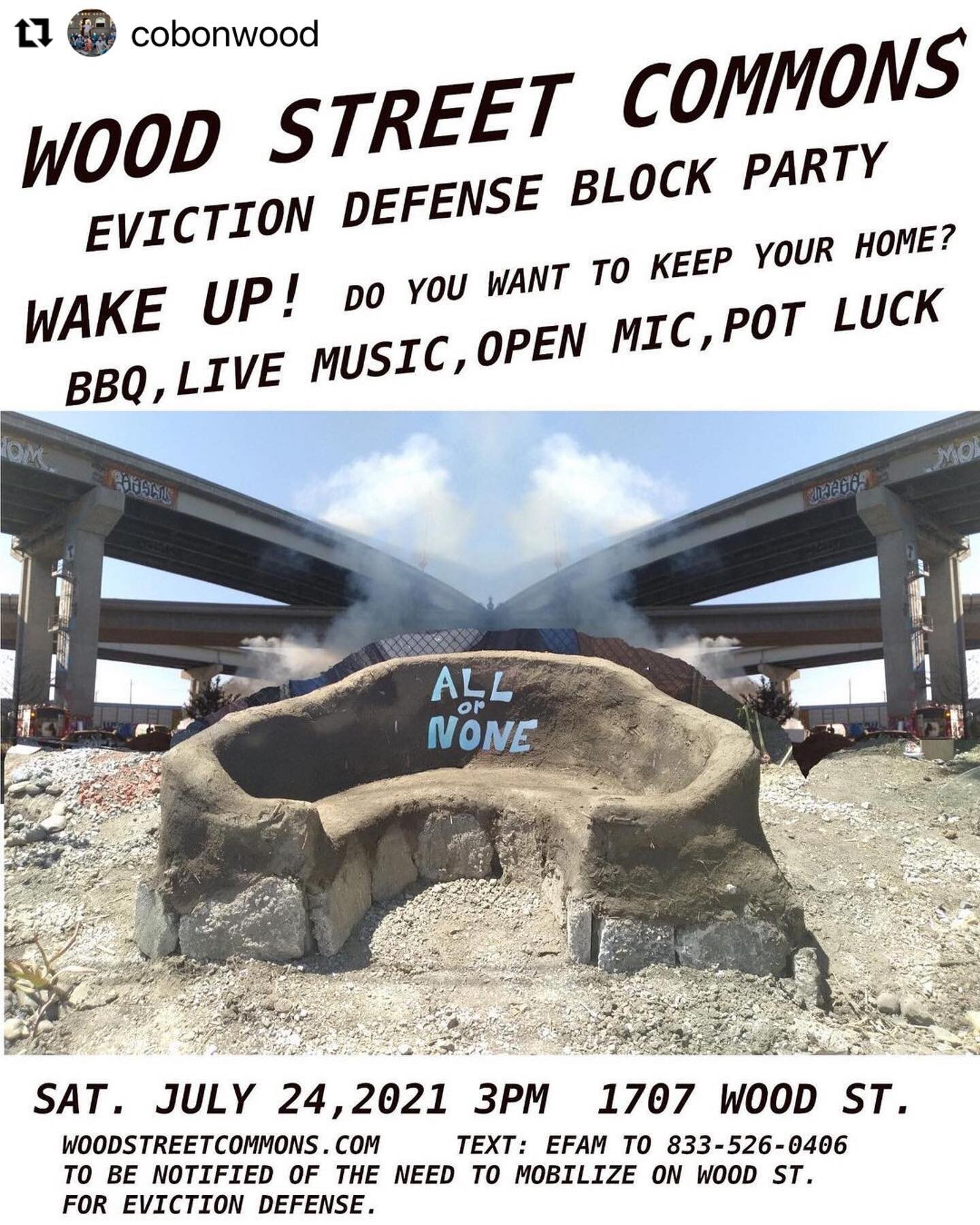 Remember a few weeks ago when organizers didn&rsquo;t ask residents if it was okay to throw a show at Wood street and they weren&rsquo;t accountable for how it fucked up the encampment, and none of them responded to our DM&rsquo;s but they sure had a