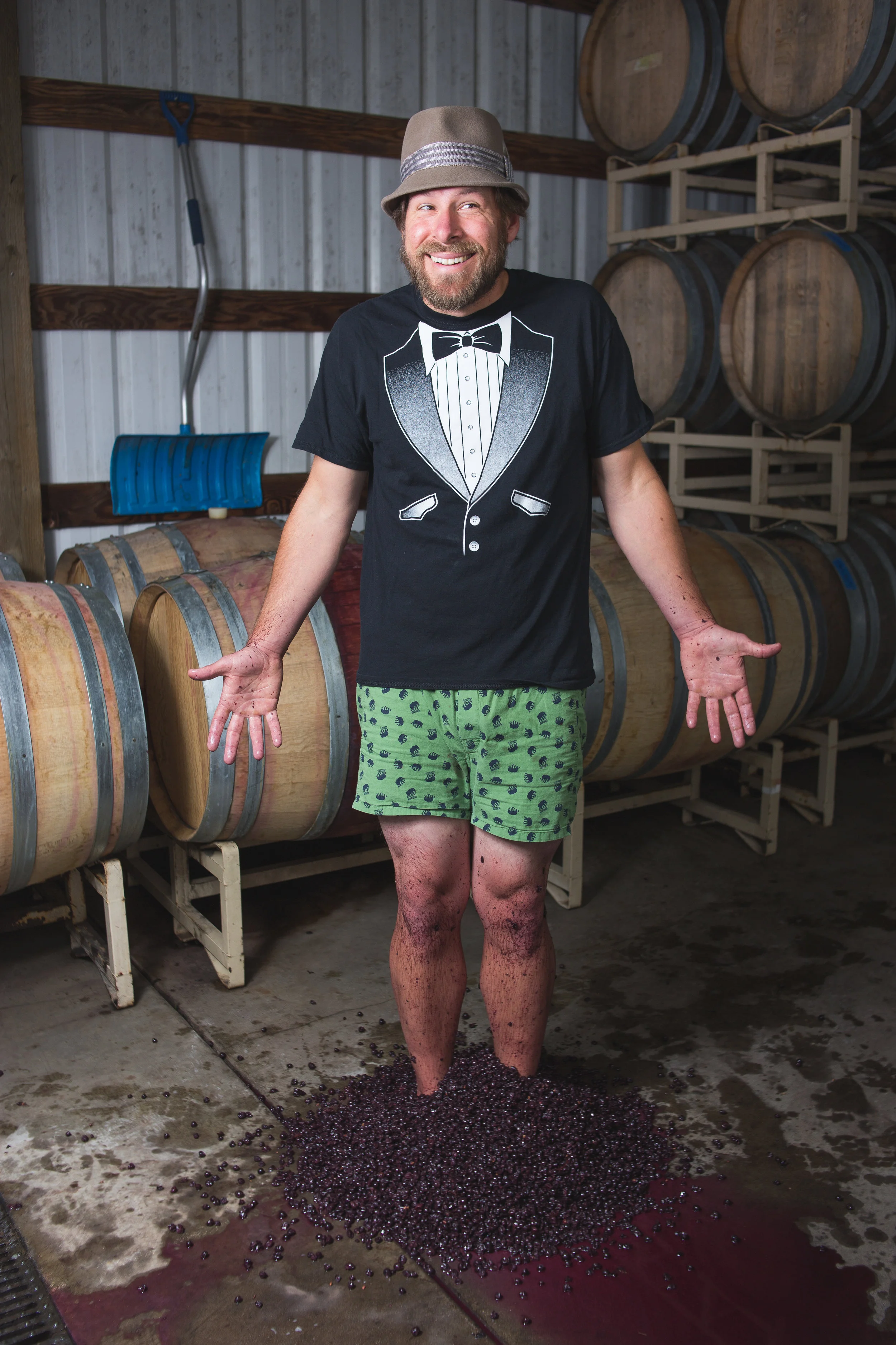 Derek Einberger - Co-owner, Winemaker/Vineyard Manager Leading our efforts to produce unique and authentic wines is our Winemaker and Vineyard Manager, Derek Einberger, who joined us in the summer of 2010. With a degree in sculpture, a handful of years brewing beer around Portland, as well as harvest and cellar work in Italy, California, and Oregon, Derek’s eclectic and unfettered approach has cultivated a portfolio of wines that are at once playful and elegant. His style of production, from root to fruit to glass, mirrors that of the overarching ethic of Patton Valley: a light, but deliberate hand. Becoming a co-owner in 2013, Derek’s devotion to caretaking the estate emphasizes that hard work makes everything taste better.