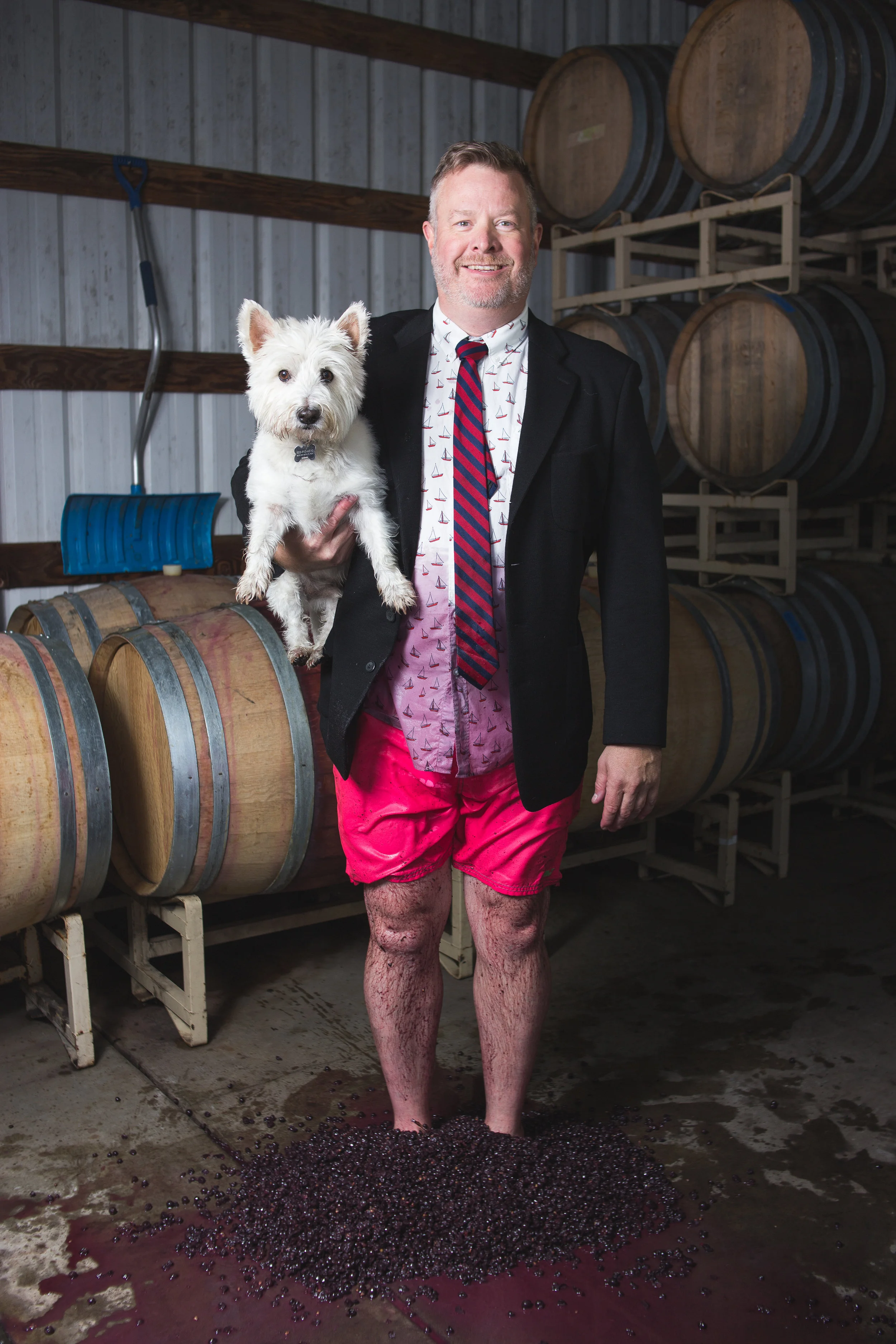 Mike Willison - Director of National Sales Midwest born and bred, with a constellation of diverse experience, Mike has been in the wine business since stumbling into it as a college student without the money to pay for college by working at a fine dining restaurant. After college, the usual compliment of seemingly unrelated career moves (Rock star? kind of; High School teacher? mostly; Sommelier? Yes; Raconteur? decidedly) proved not to stick. Oregon wines continued to seduce, and opportunity knocked. A natural educator and entertainer, passionate about wine to the point of being theatrical, and seemingly endless enthusiasm make Mike an engaging storyteller and an easy fit at Patton Valley. Find Mike on the road extolling the virtues of Oregon Pinot Noir, frantic in an airport, at the winery with his trusty sidekick, Sumo, or skiing down the slopes of Mt. Hood (provided it snows again ever).