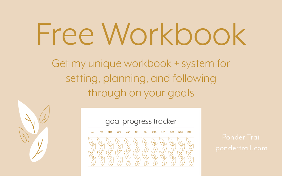 goal planning workbook