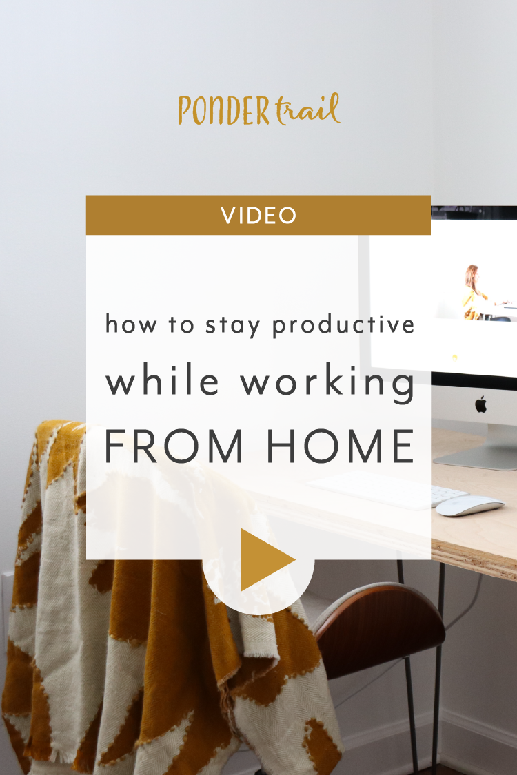 How to Stay Productive while Working from Home
