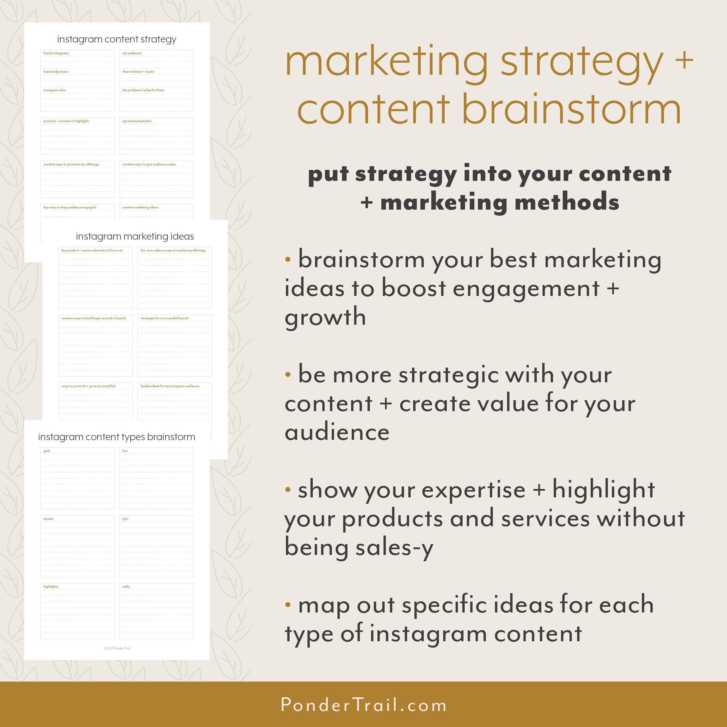 Instagram Marketing Strategy Content BrainstormInstagram Marketing Strategy Content Brainstorm.jpg