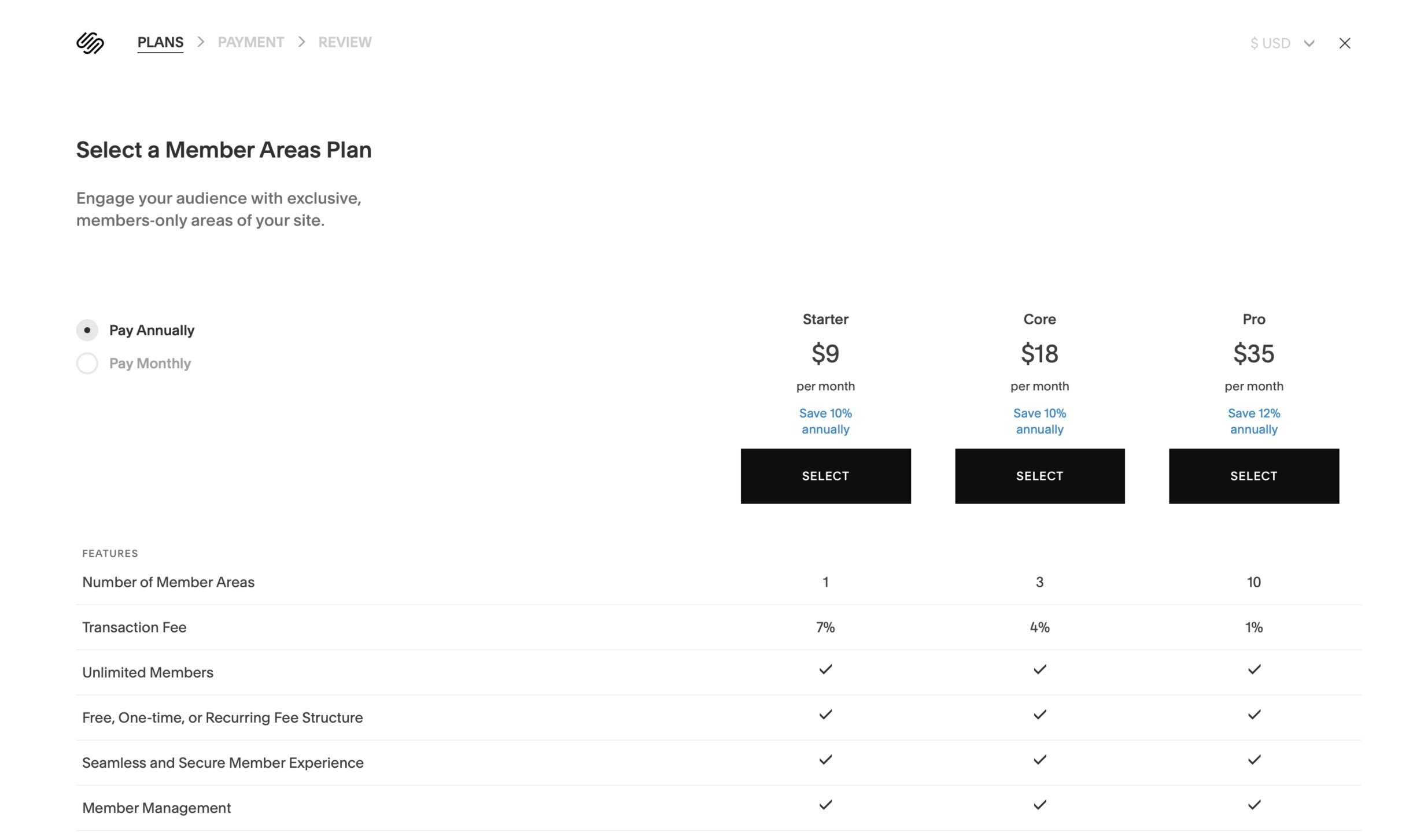 How to Start a Squarespace Member Area Website
