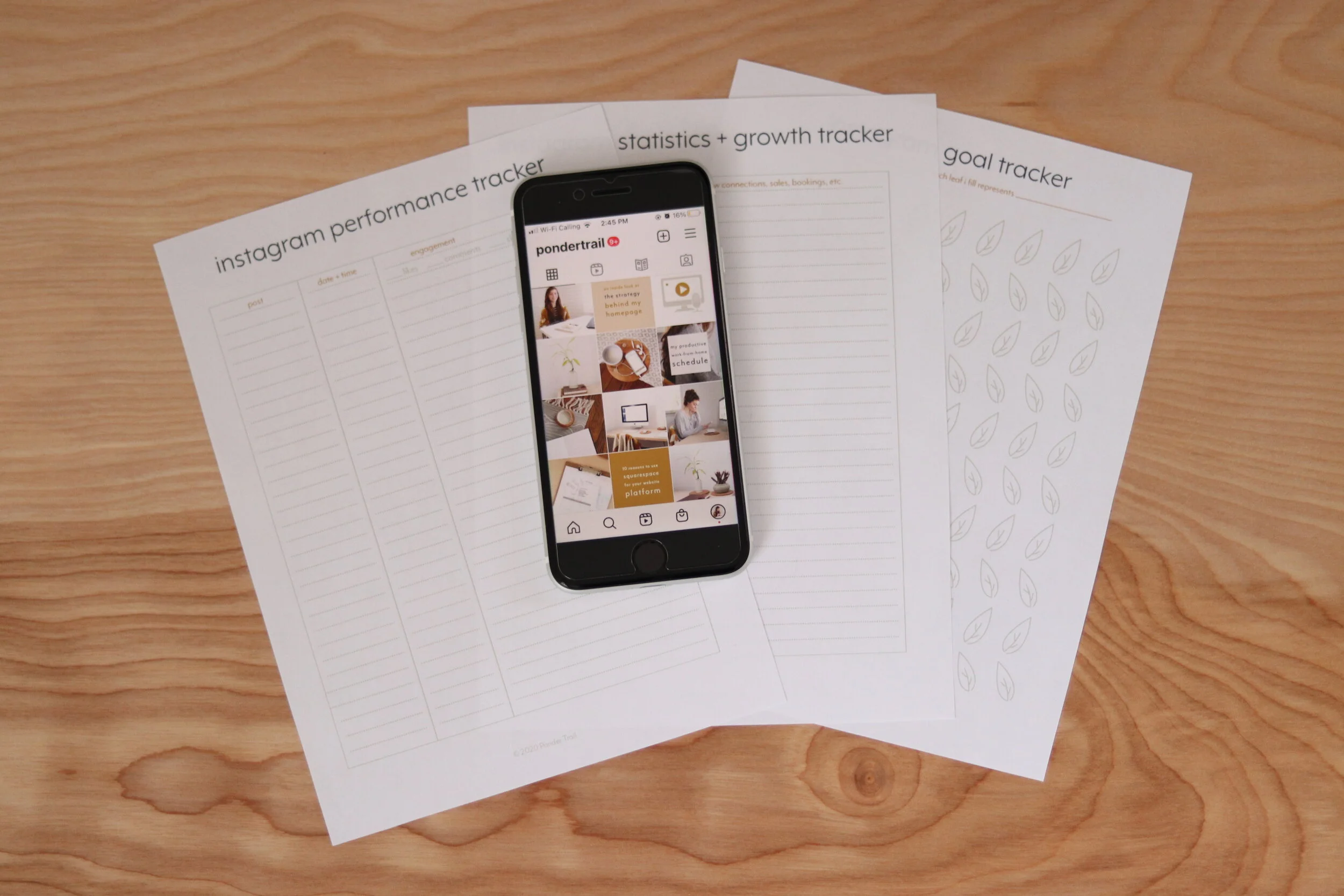 Instagram Content Strategy Planner