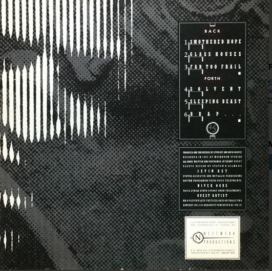 SKINNY PUPPY-REMISSION- VINYL- ORIGINAL 1984 NETTWERK PRESSING- MINT-  AUTOGRAPHED BY CEVIN KEY — Subconscious Communications