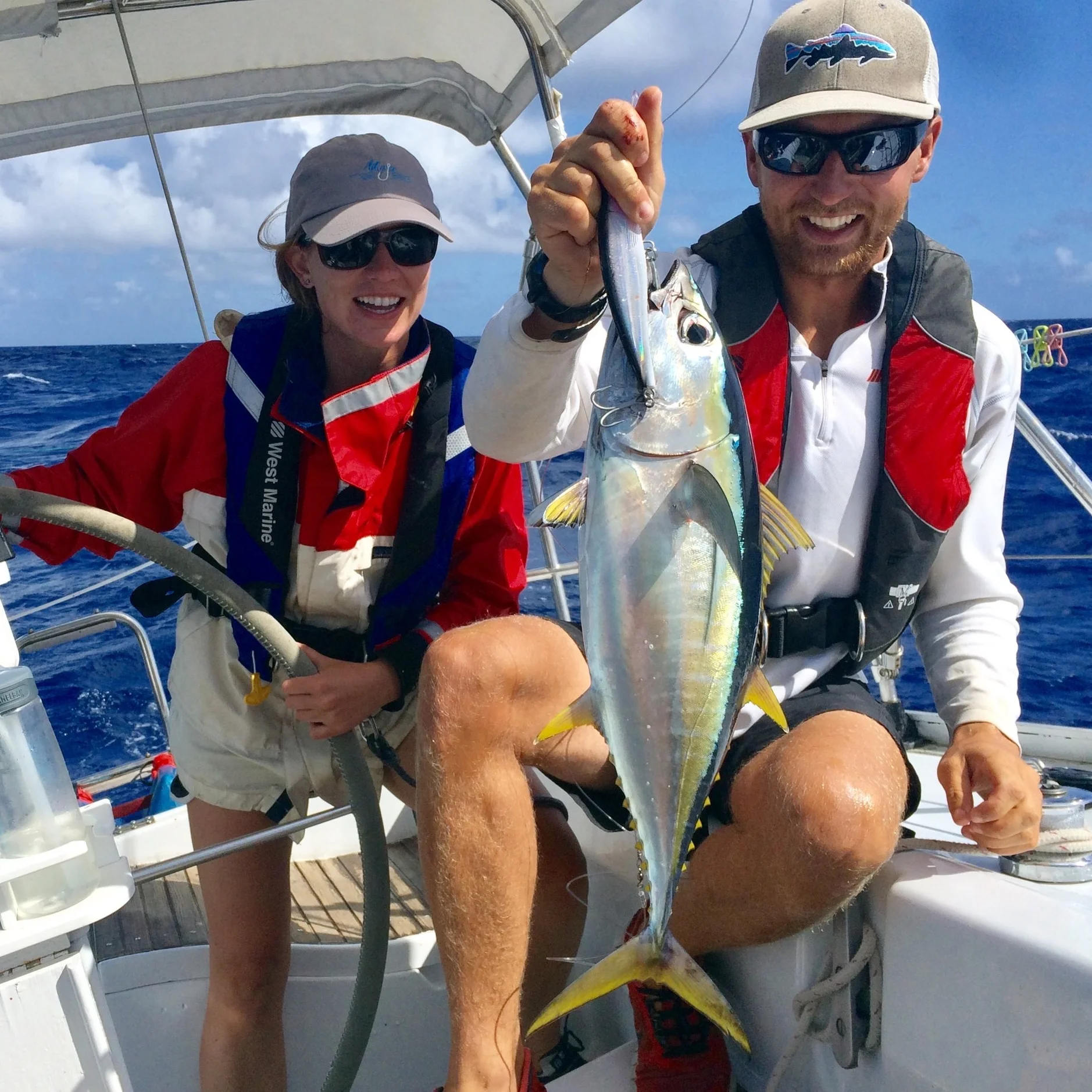 Bahamas Sailing Charter Fishing for Tuna