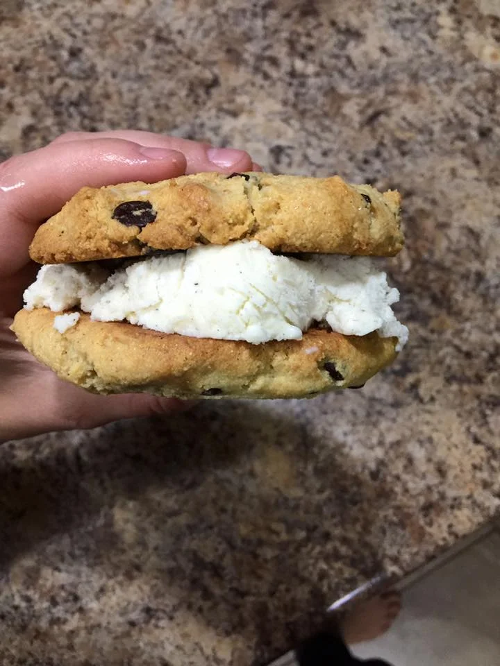 Keto4Karboholics Ice Cream "chipwhiches"