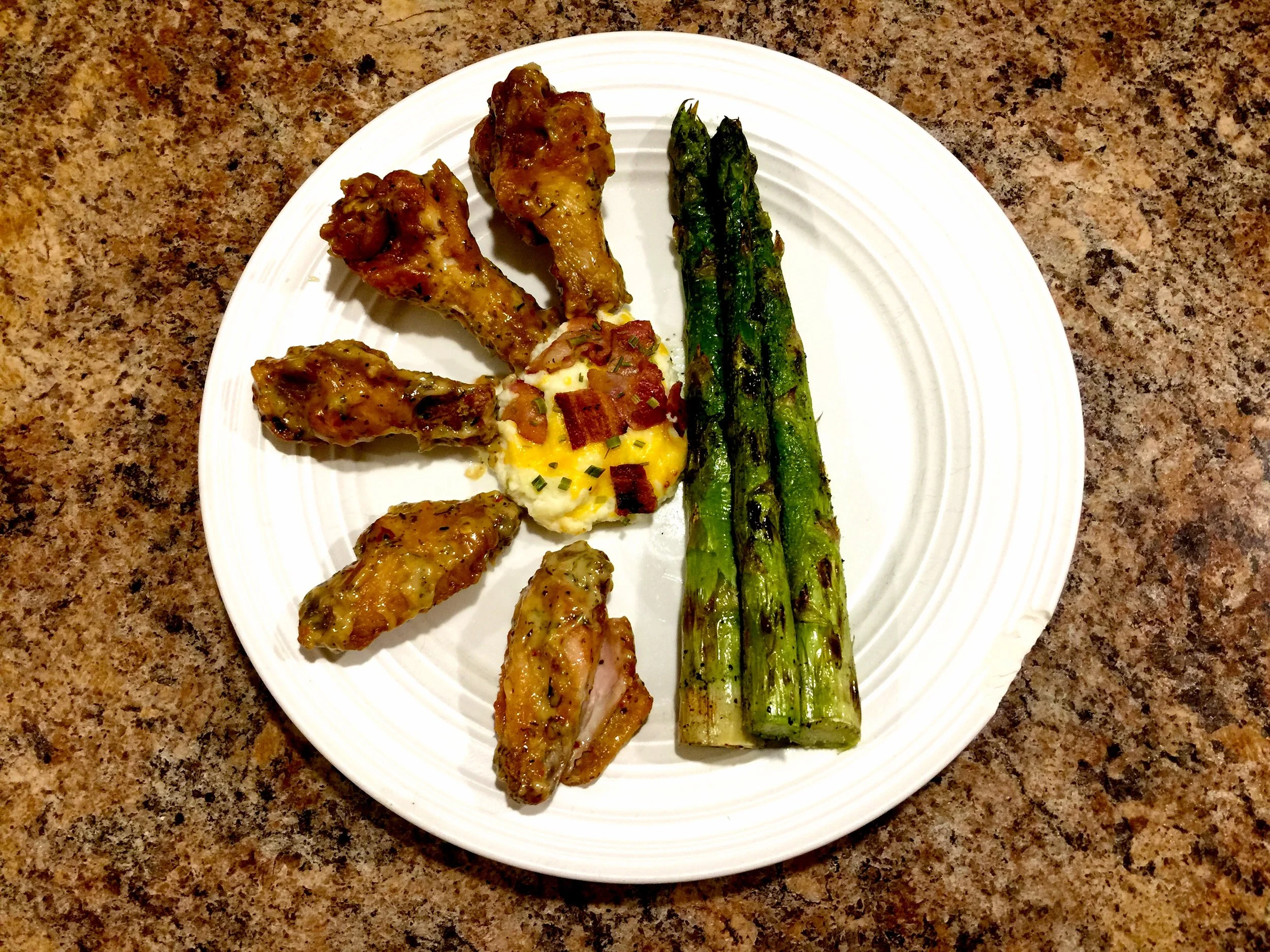 Grilled asparagus and Faux-Tatoe Recipes