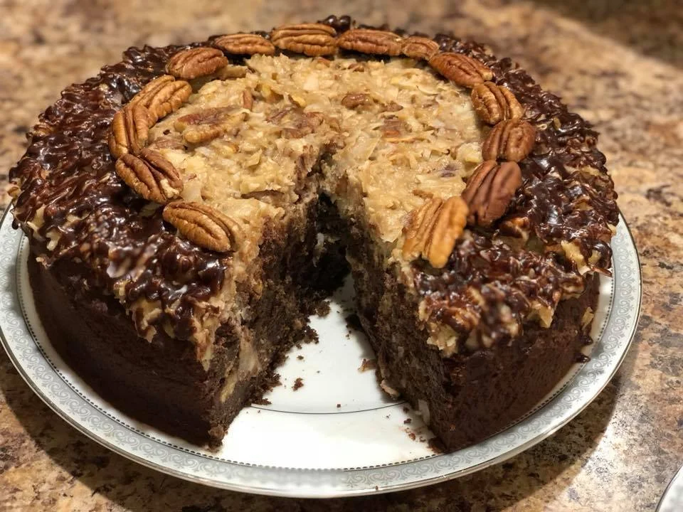 Keto4Karboholics German Chocolate Cake