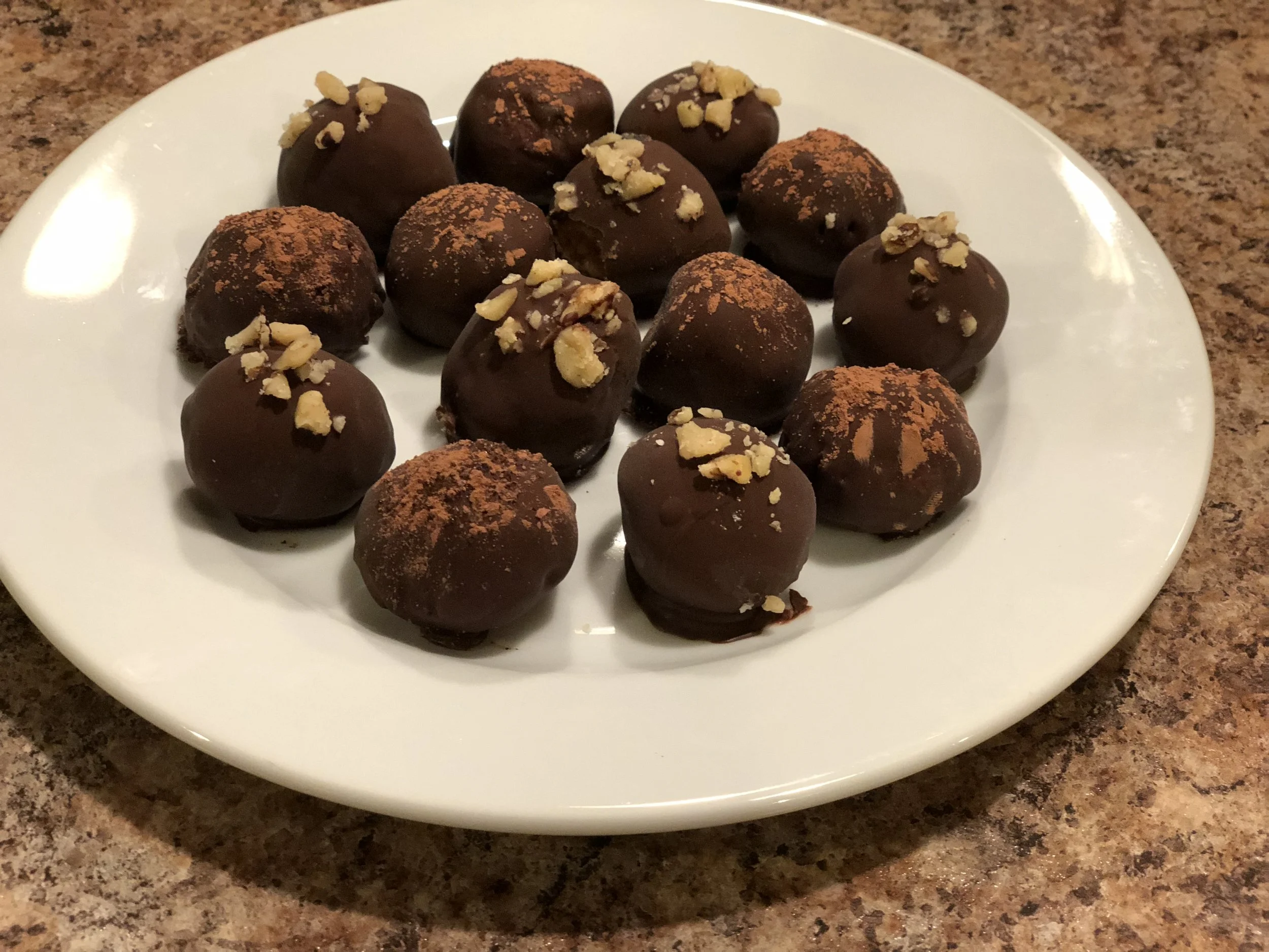 Keto4Karboholics  Chocolate Chip Peanut Butter Truffles
