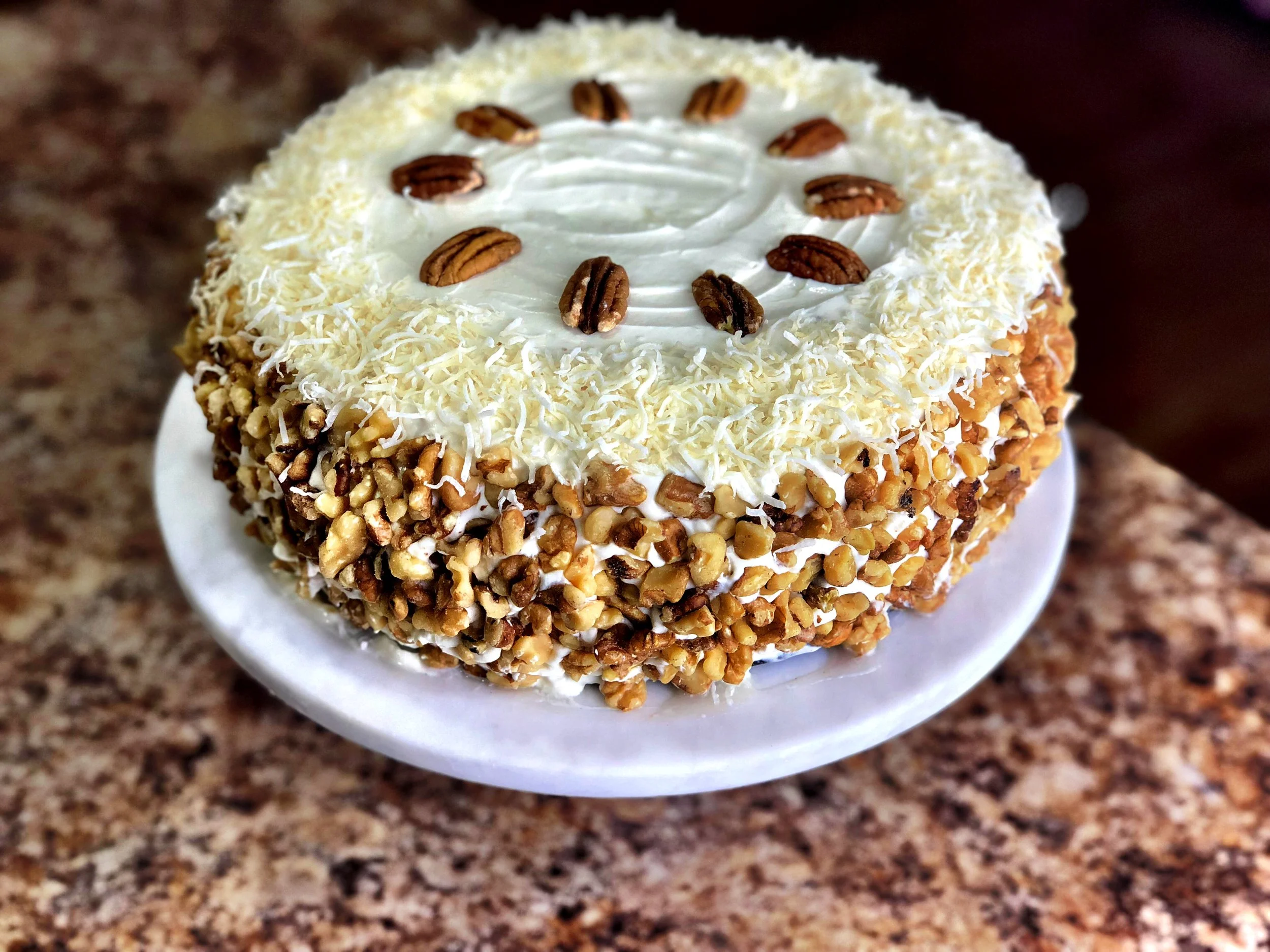 Keto Carrot Cheesecake