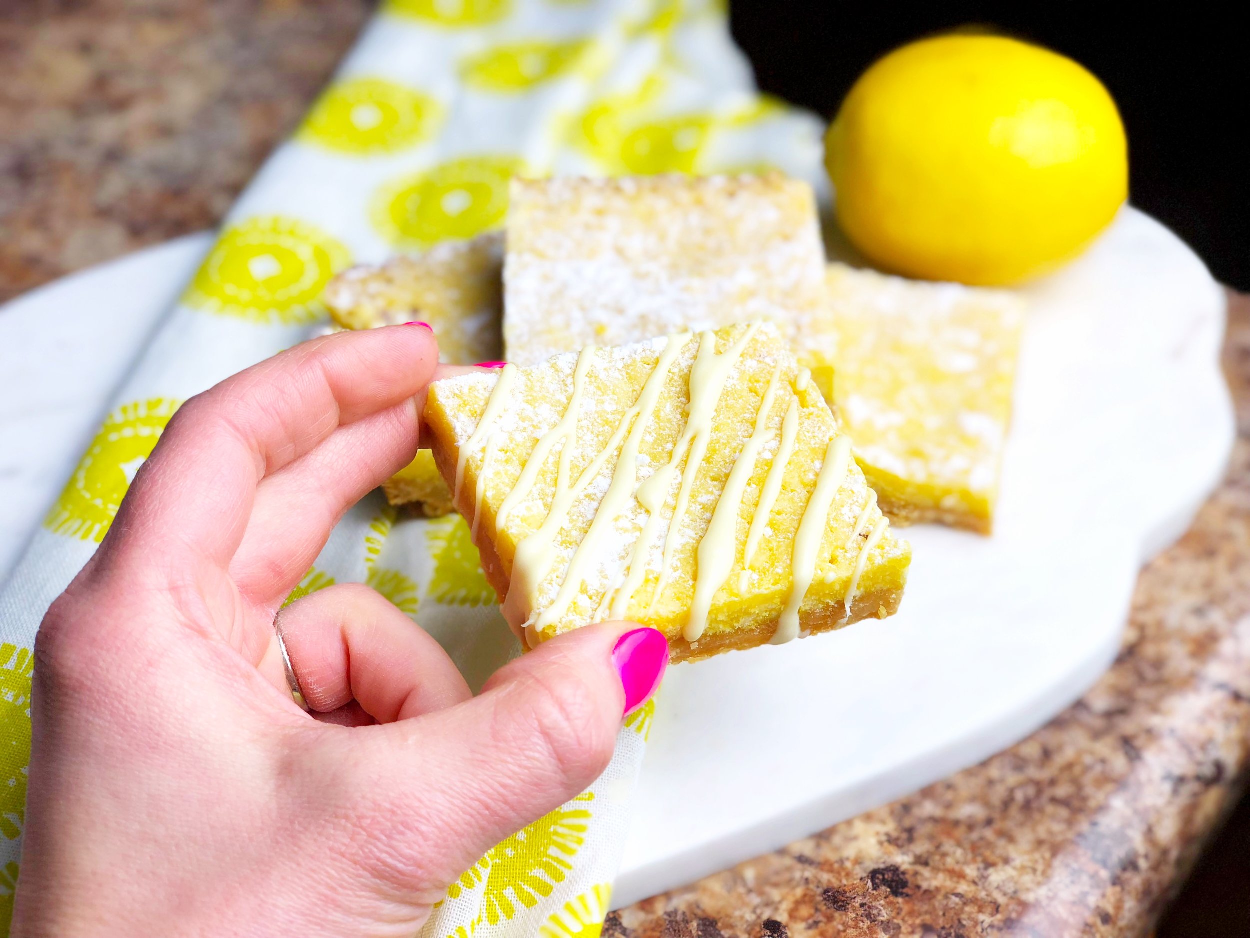 Keto Lemon Bars