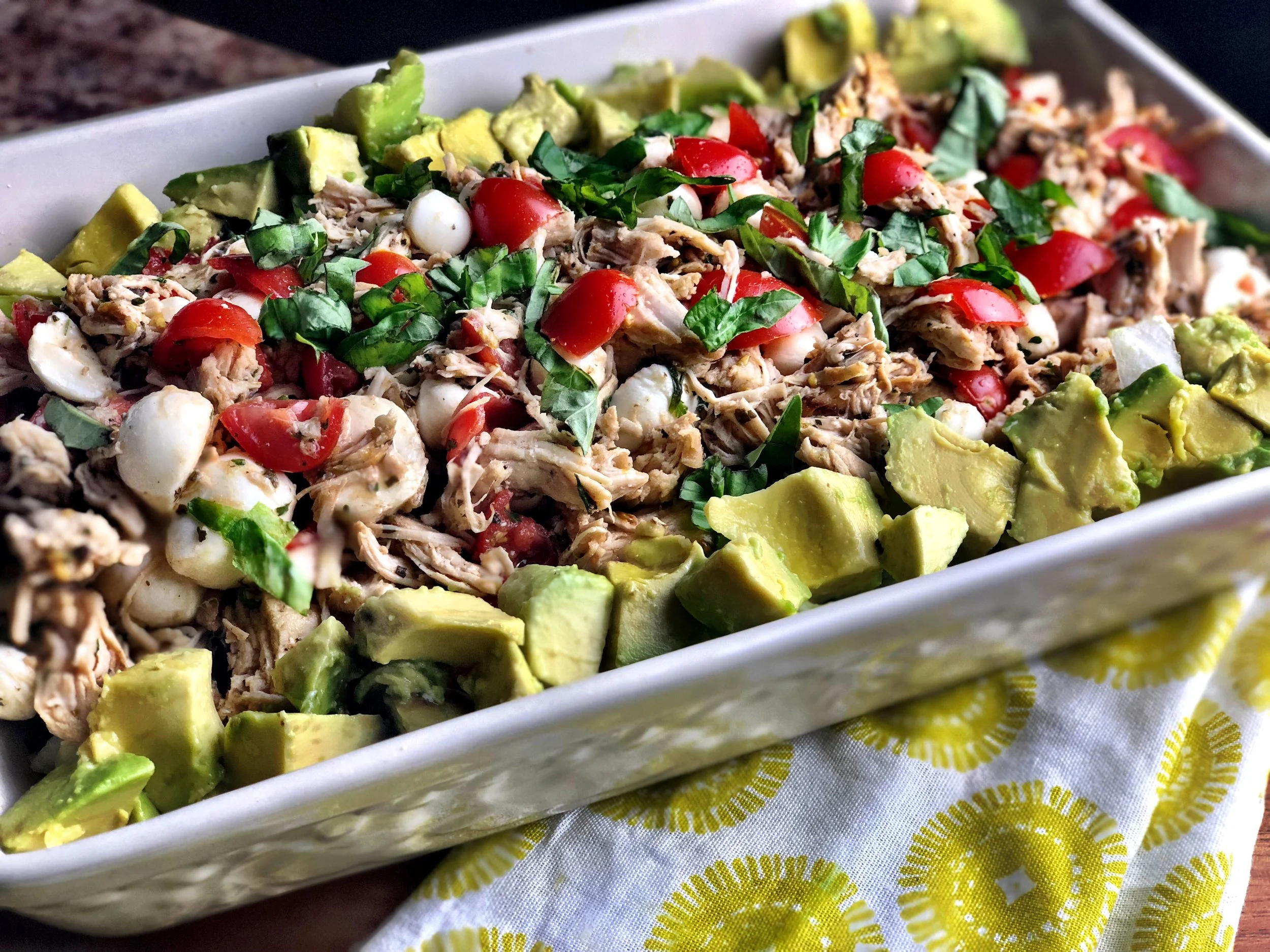 Chicken caprese Salad