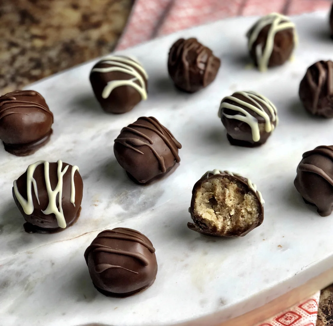 Chocolate Peanut Butter Fat Bombs