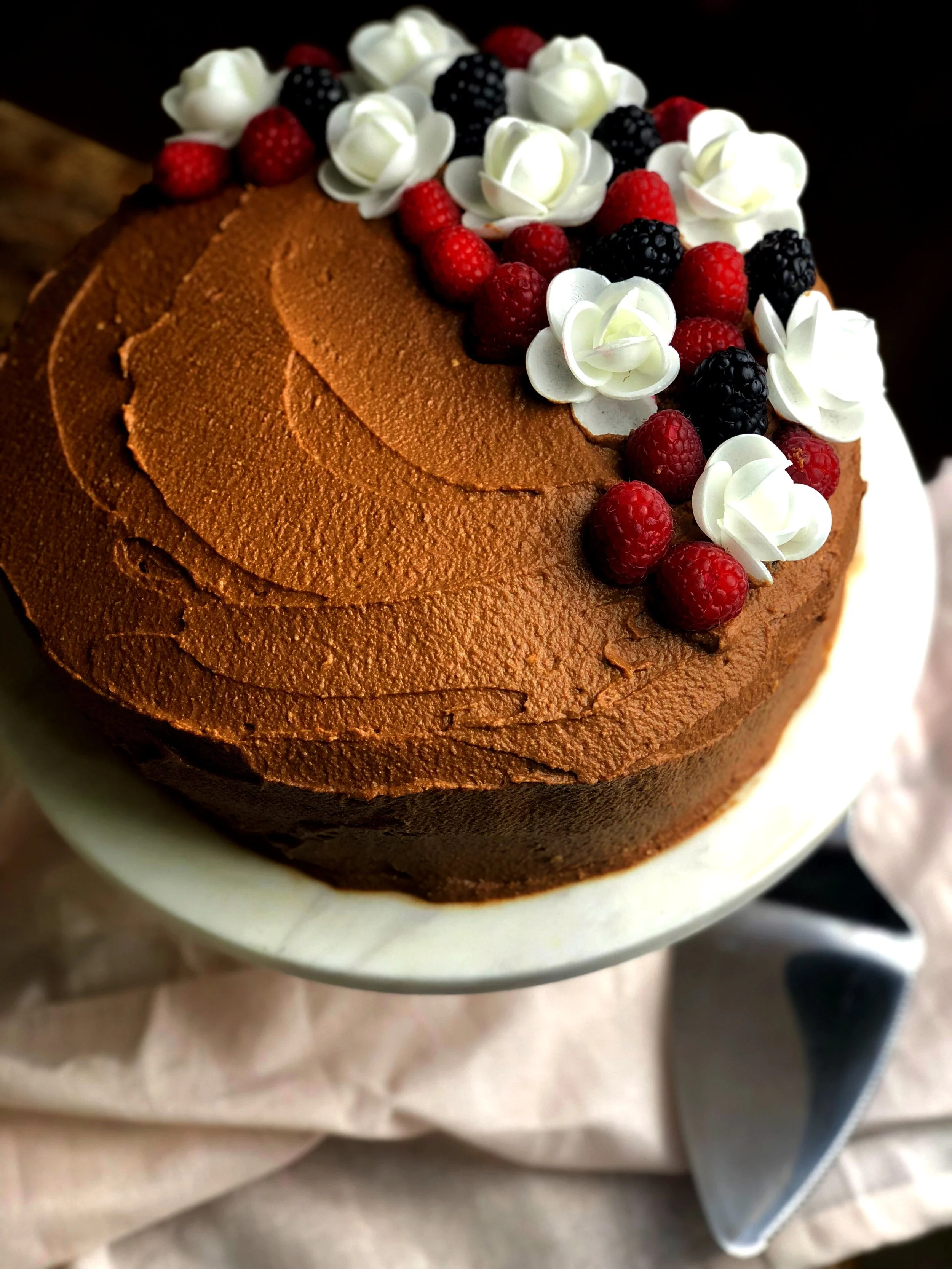 Chocolate Birthday Cake - Keto Low-Carb Gluten Free 