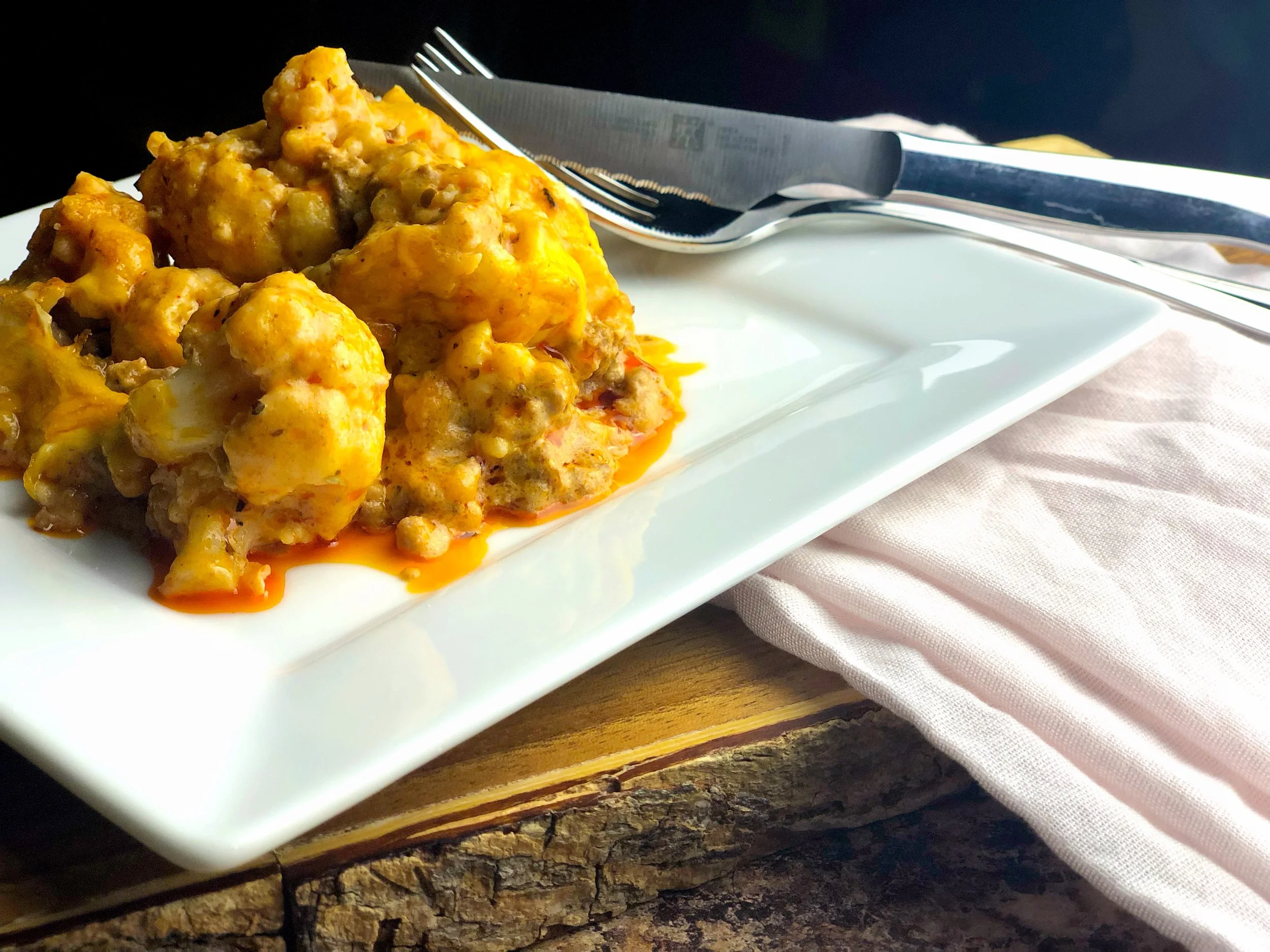Cheesy Beef Casserole (Low Carb/Keto/Gluten-Free)