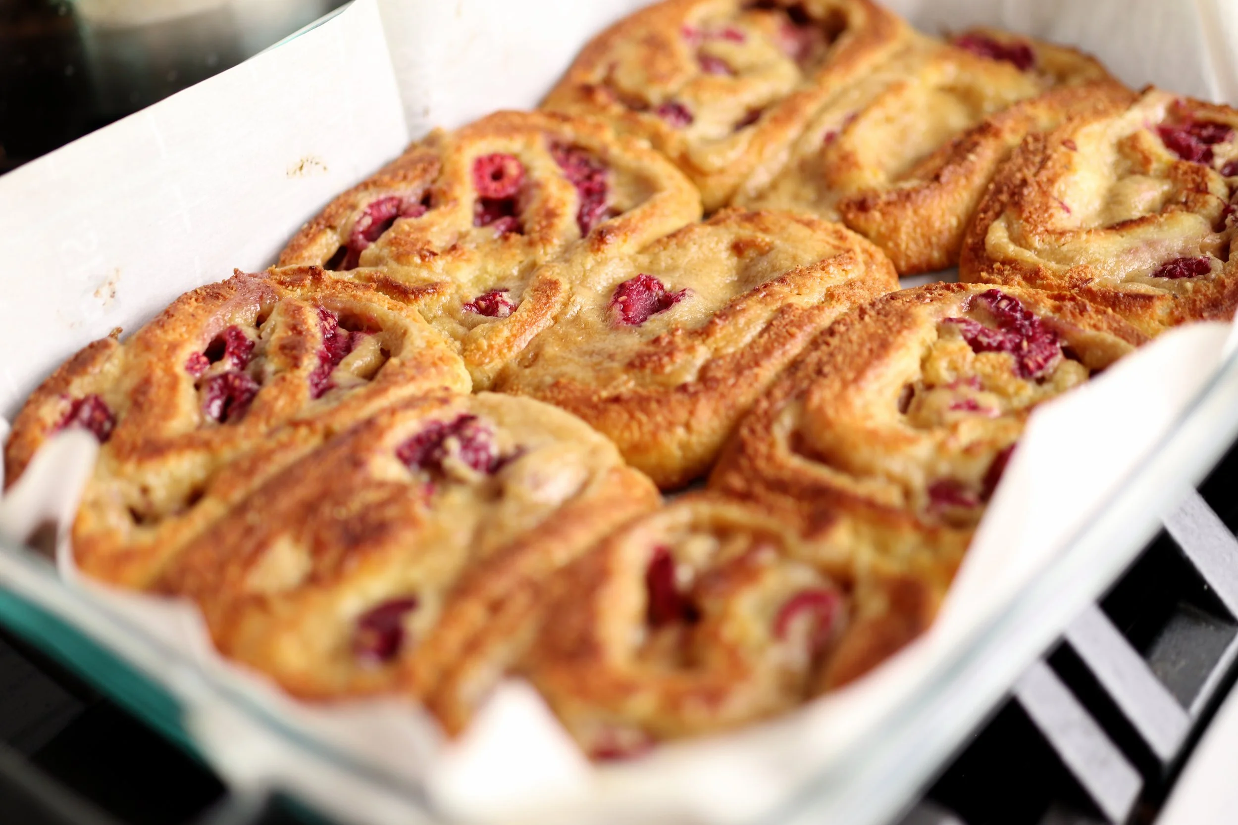 Lemon Raspberry Cheese Danish