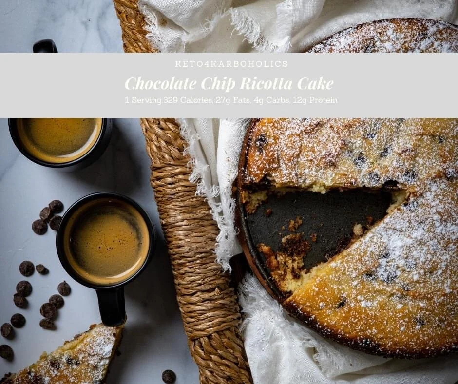 Chocolate Chip Ricotta Cake