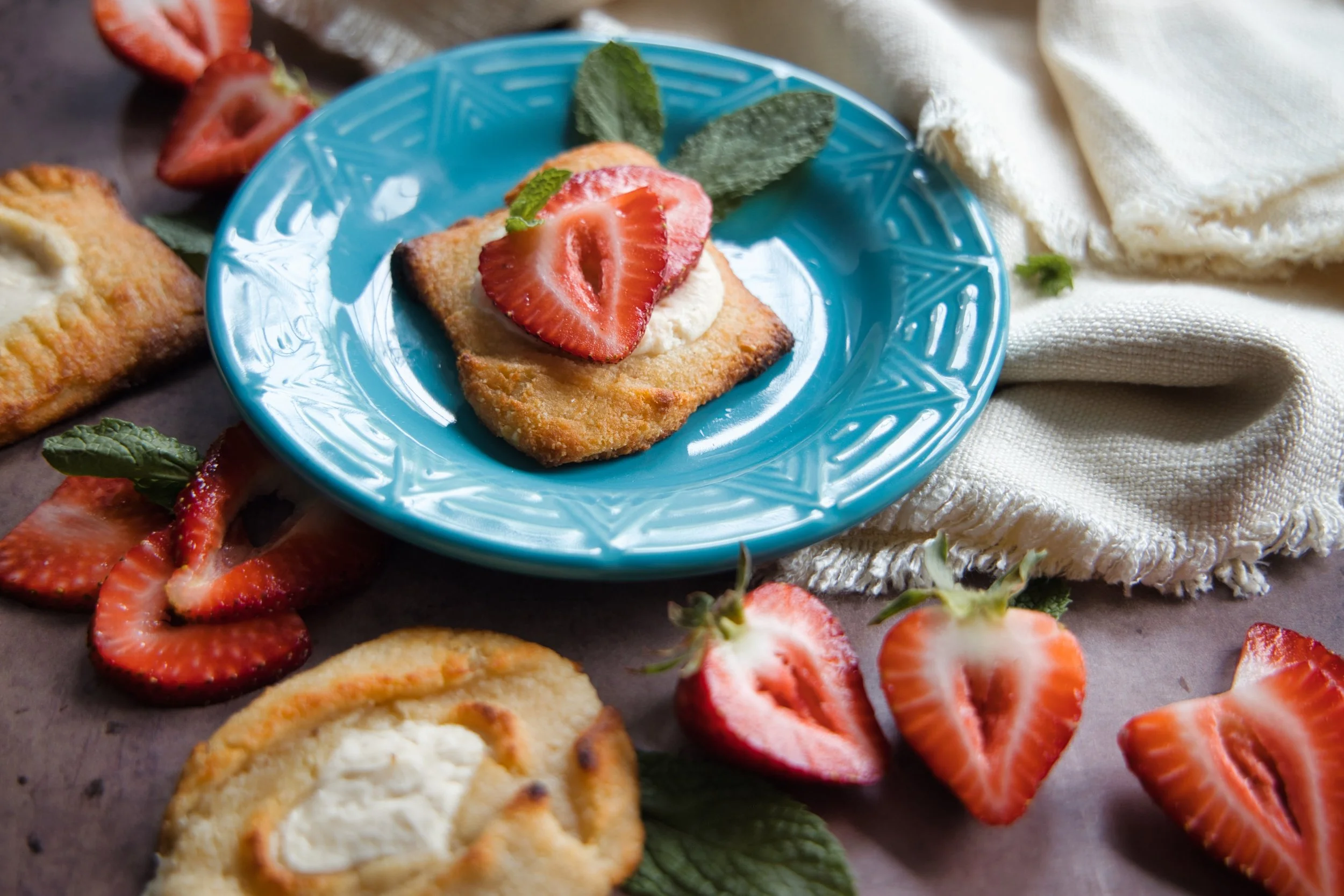 Strawberry Cream Cheese Danishes