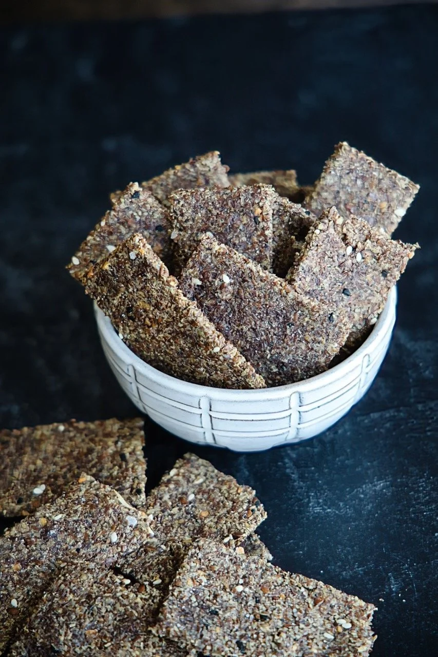 Crispy Crunchy Keto Crackers