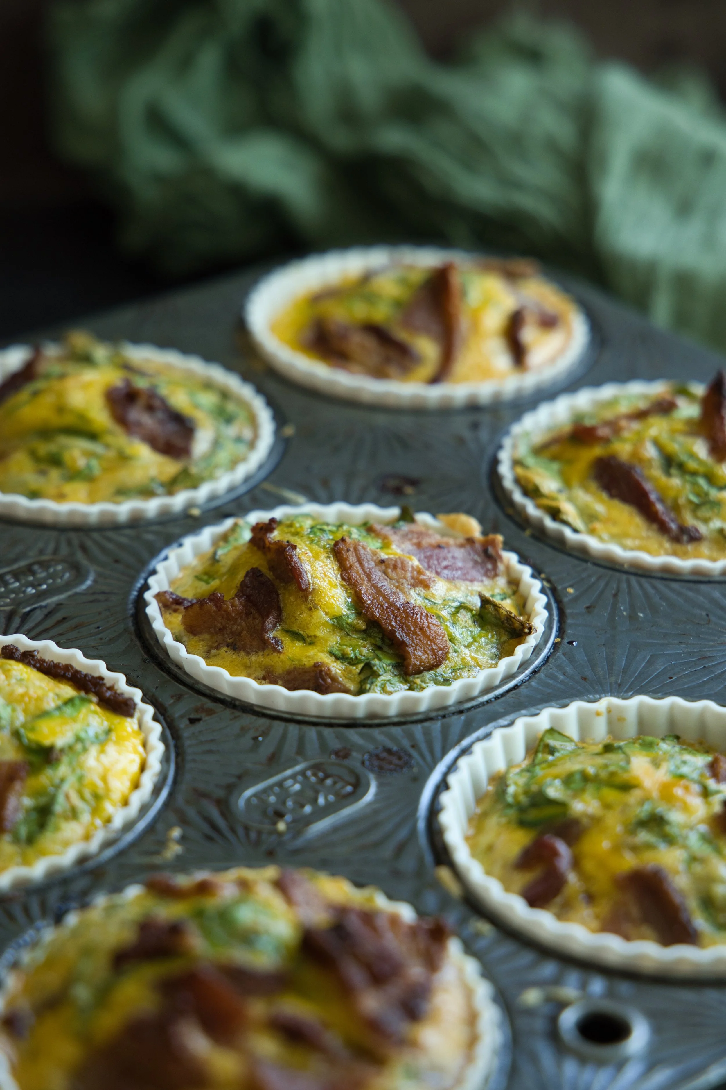 BLT Breakfast Muffins