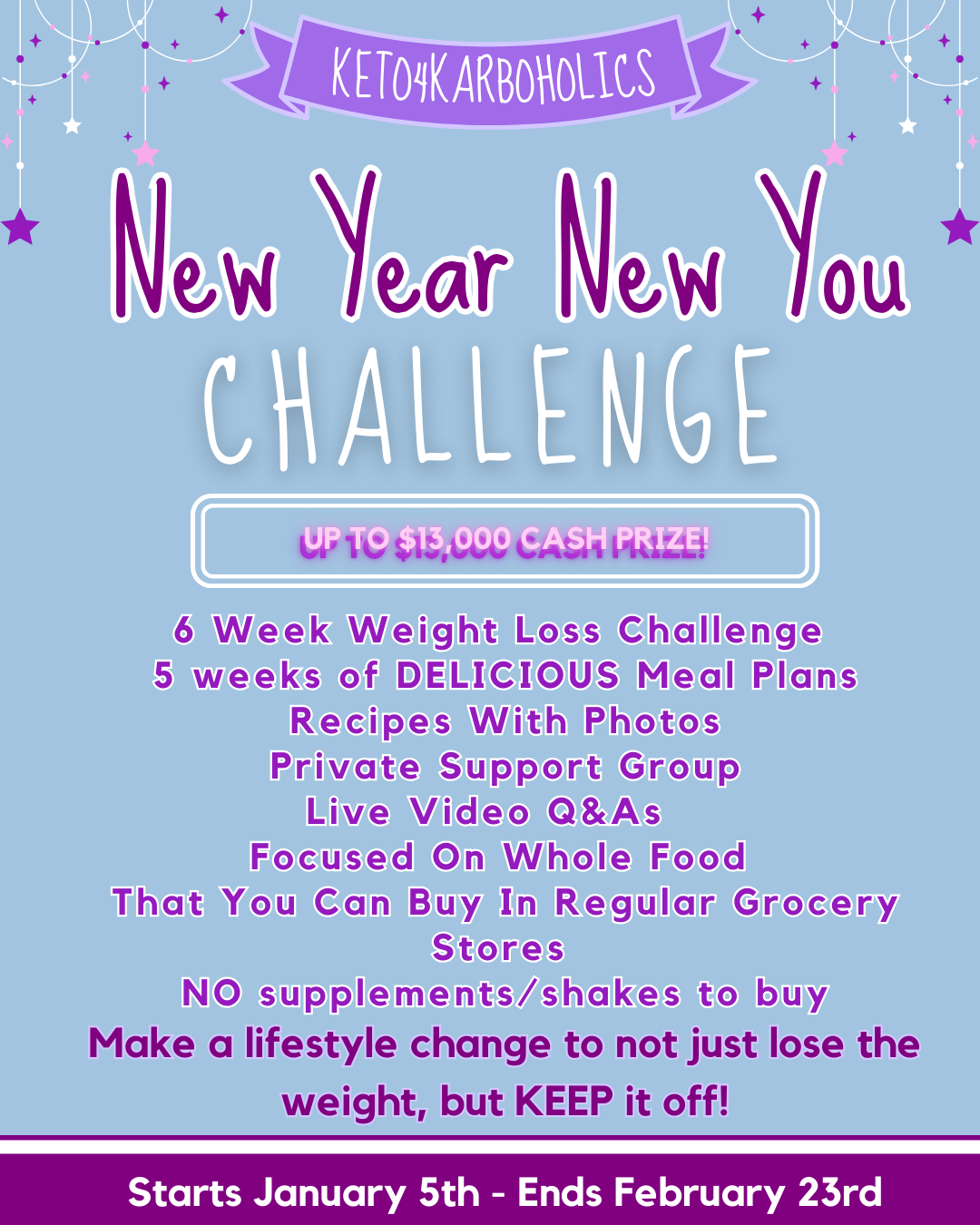 New Year New You 2026 Challenge