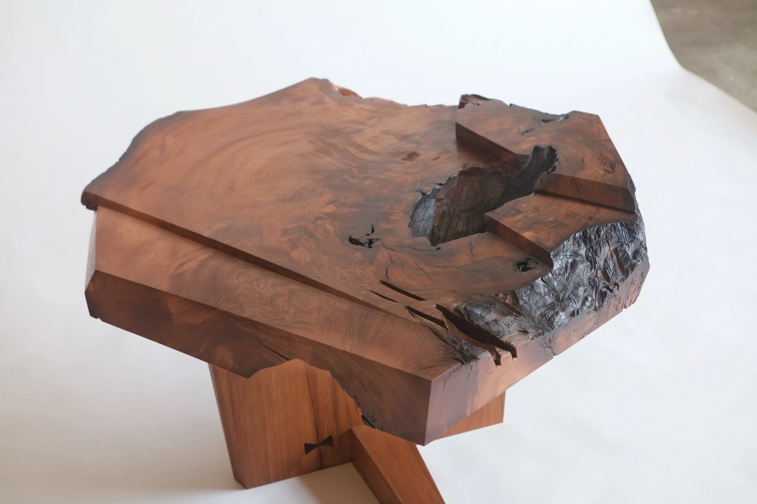 Redwood Burl Coffee Table