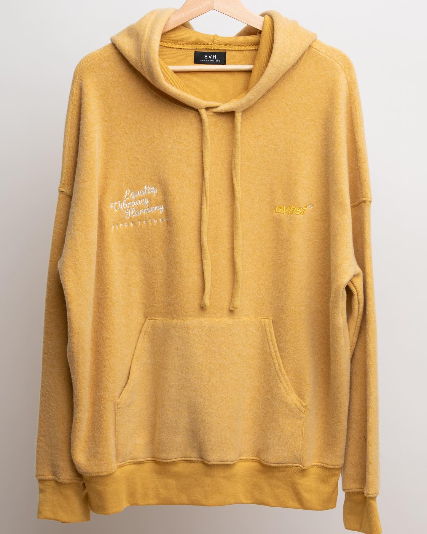 Introducing the Sueded Hoodie&hellip; A collaboration of design love and comfort 💛💐 avail April 10