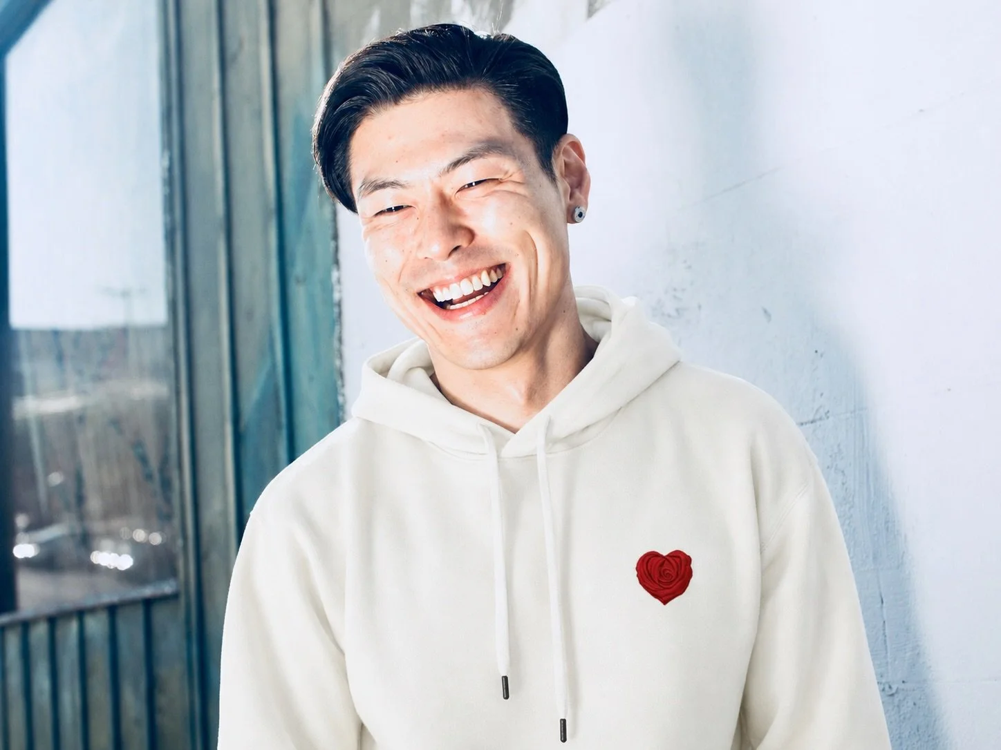 Sunny days ☀️, heavyweight layers, real smiles. &hearts;️🌹
Since Future &mdash; built in San Francisco.
.
.
.
.
.
#SinceFuture #BuiltInSanFrancisco #SanFranciscoBrand #StreetwearBrand #Heavyweighthoodie