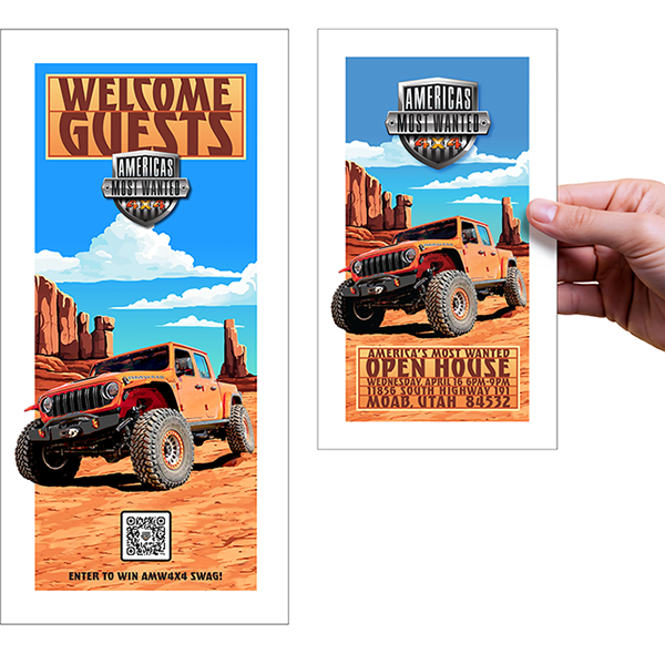 Open House Poster and Invitation