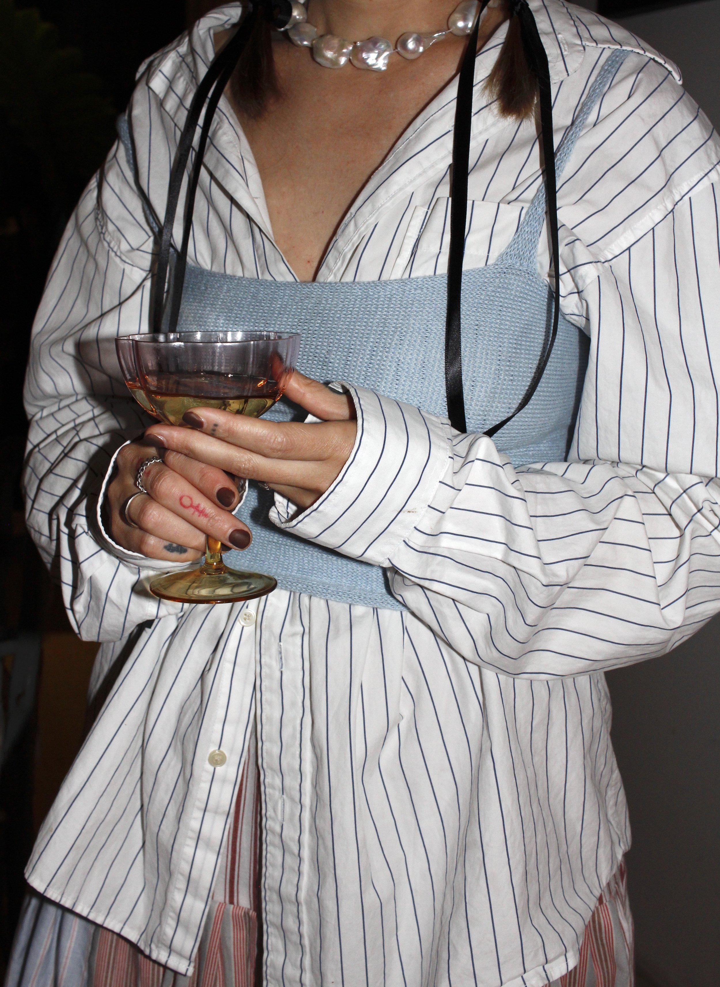 Skinny Tank in BB Blue