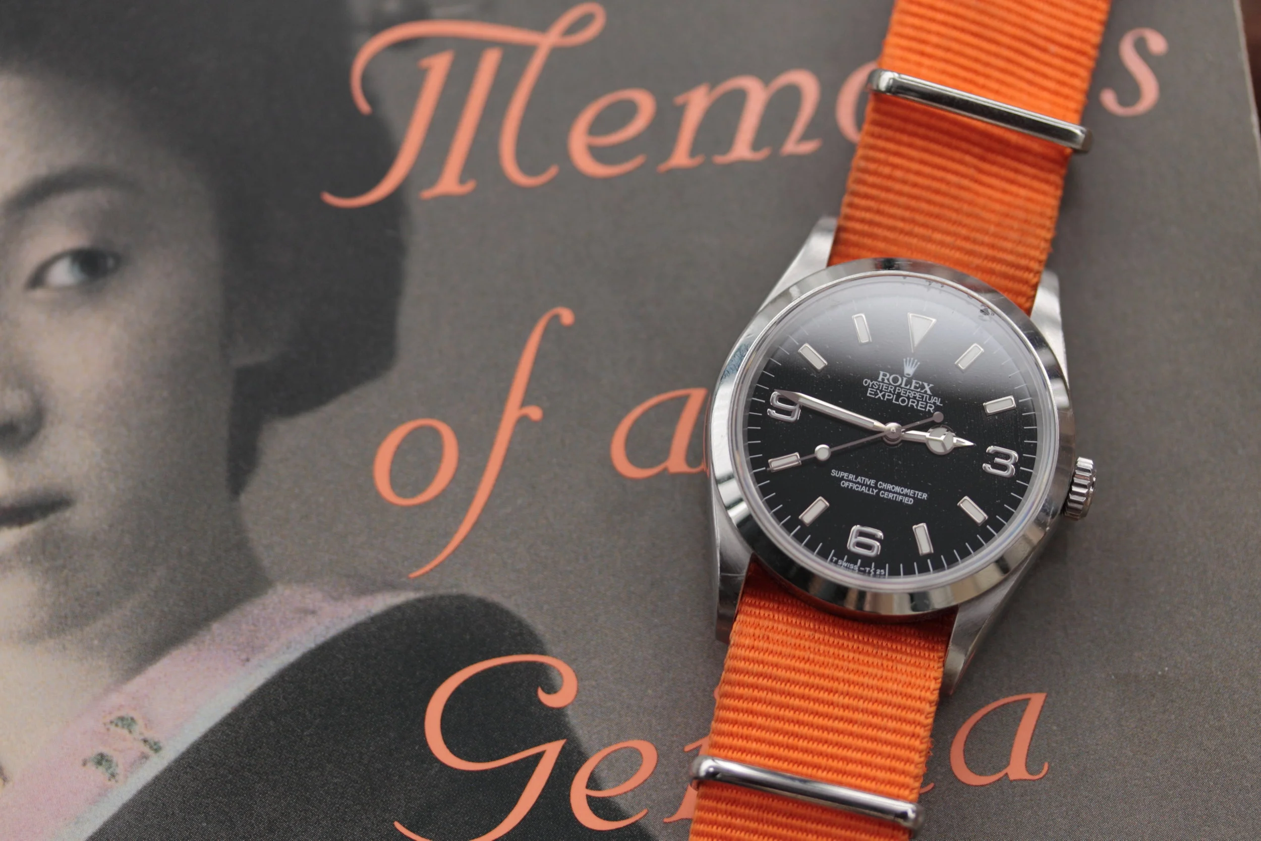 rolex explorer 1 nato strap