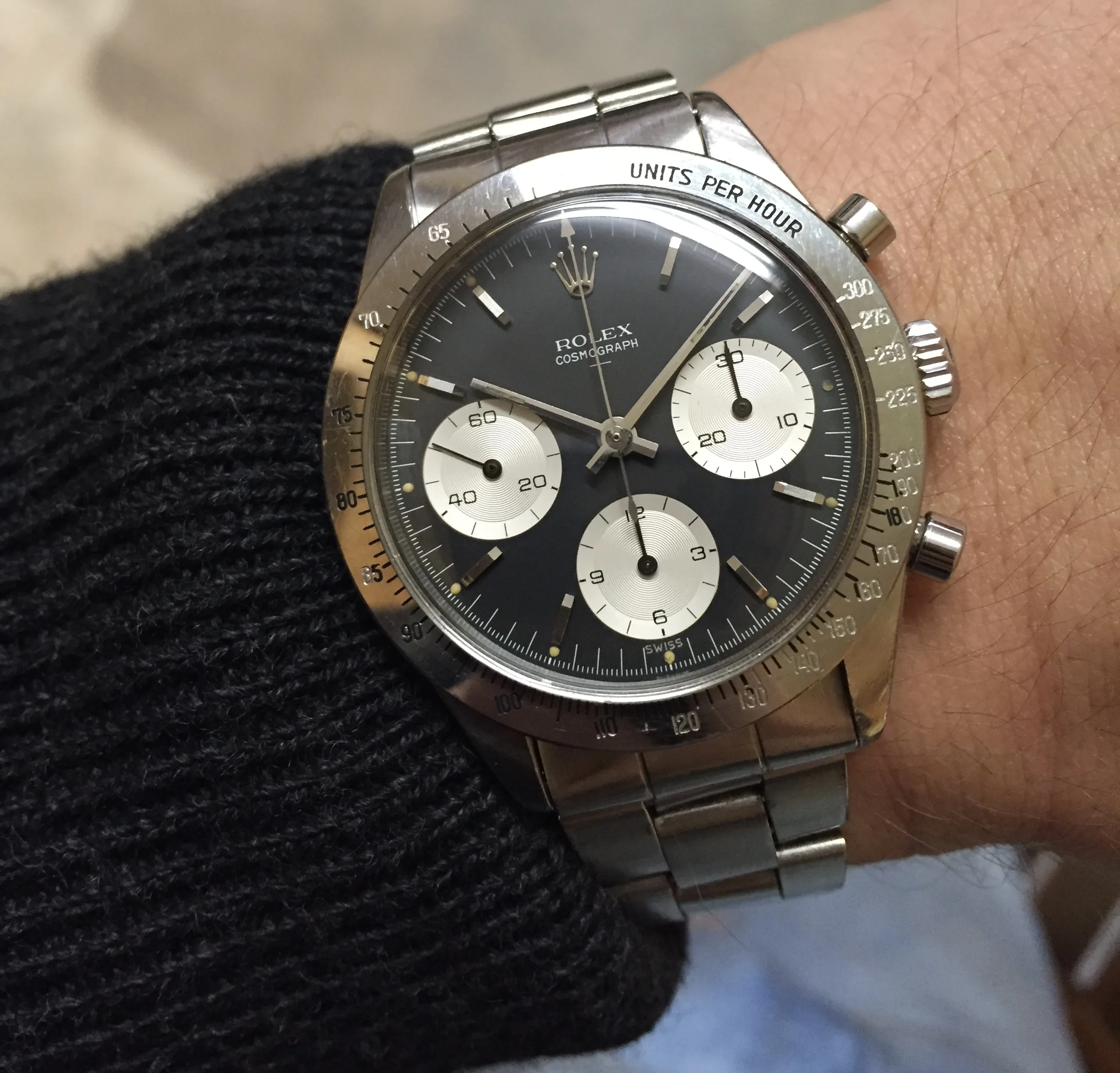 Reef's '63 Rolex Le Mans — Watch Patina