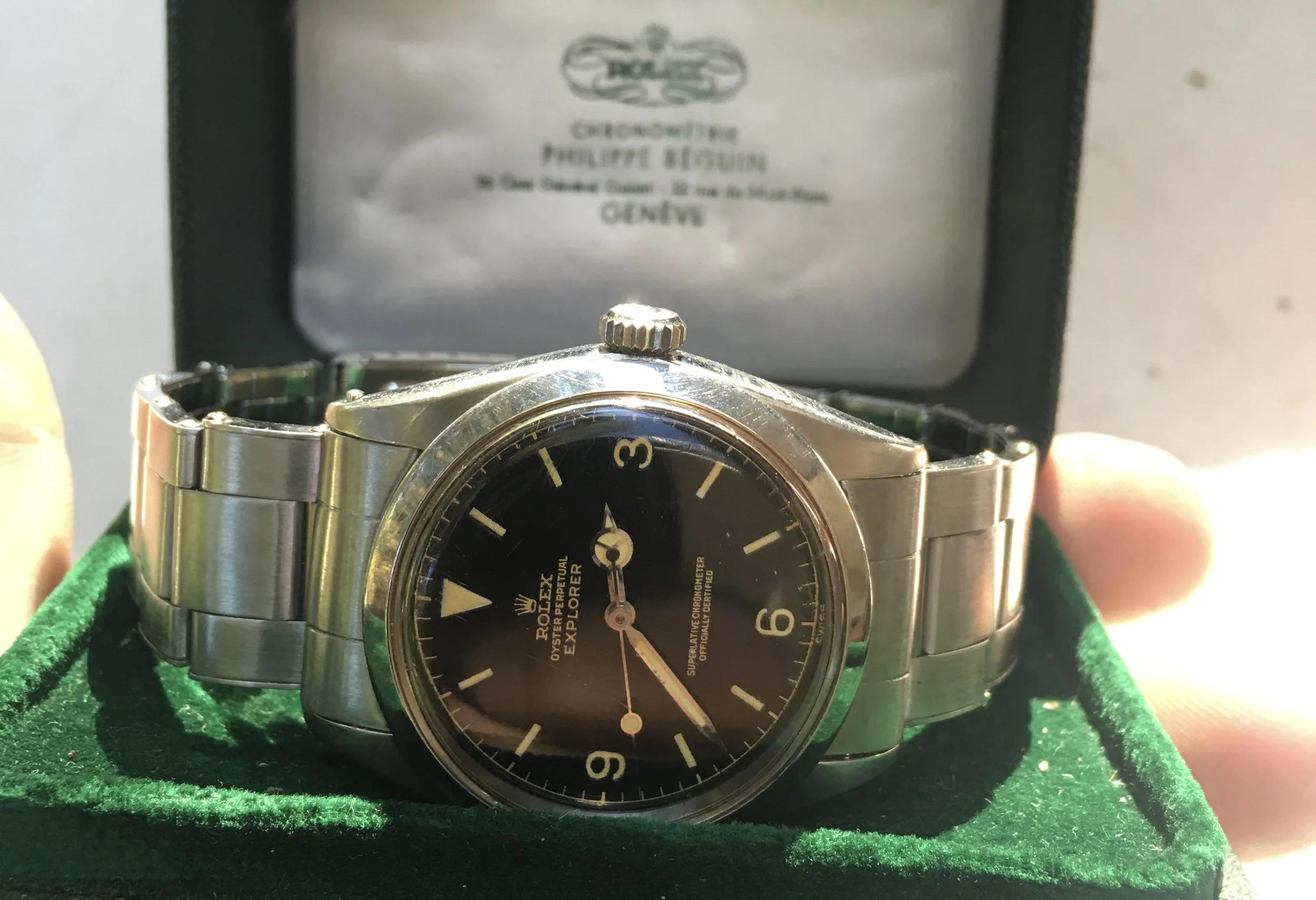 Photo from seller just before packing up in FedEx box. Next stop, the Windy City... 