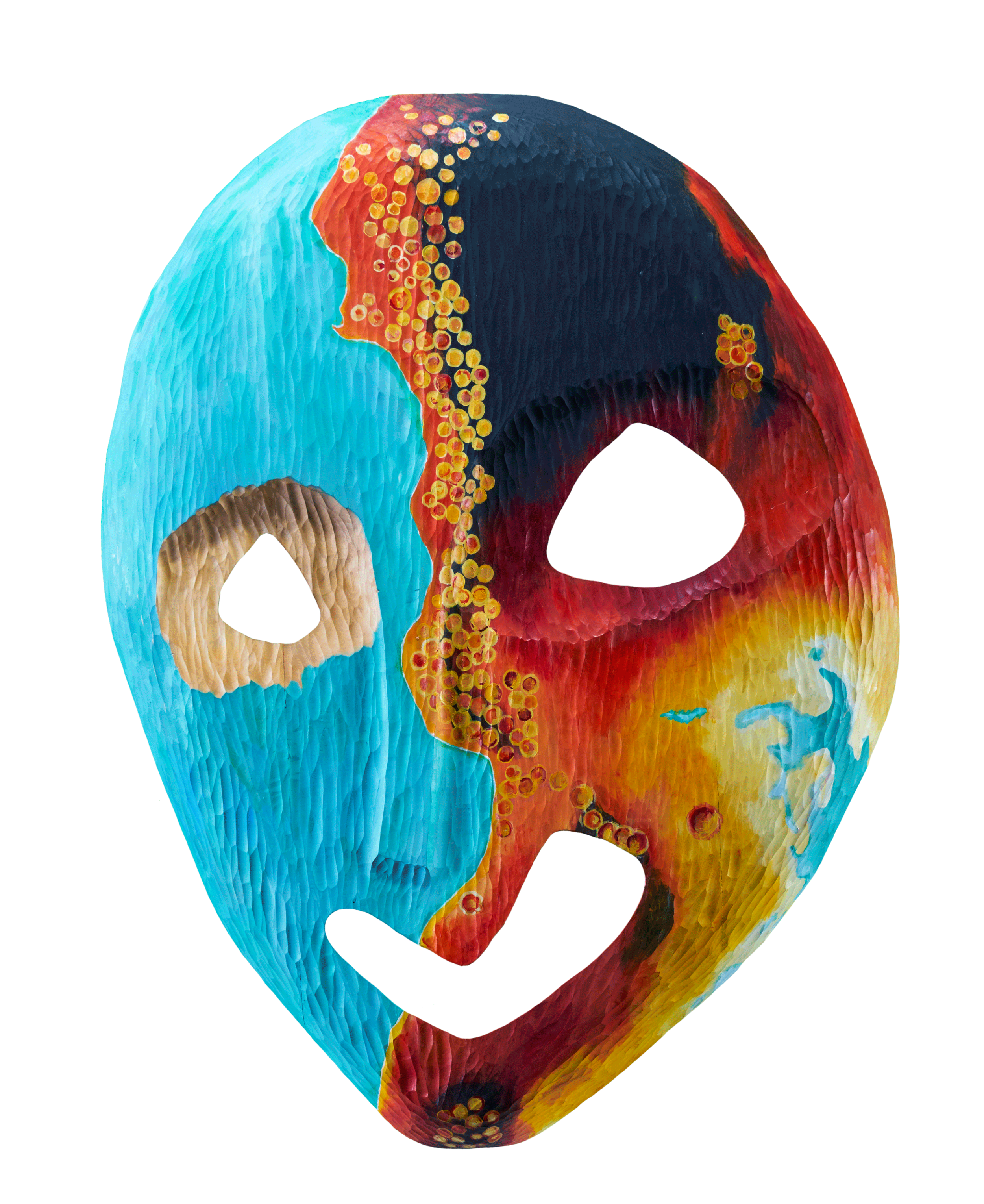 Hepatitis Mask frontview