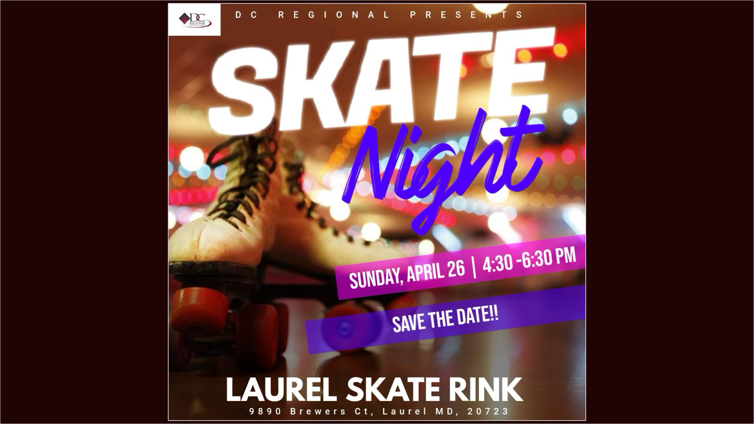 Church Roller Skating Party – Roll, Laugh, Connect!