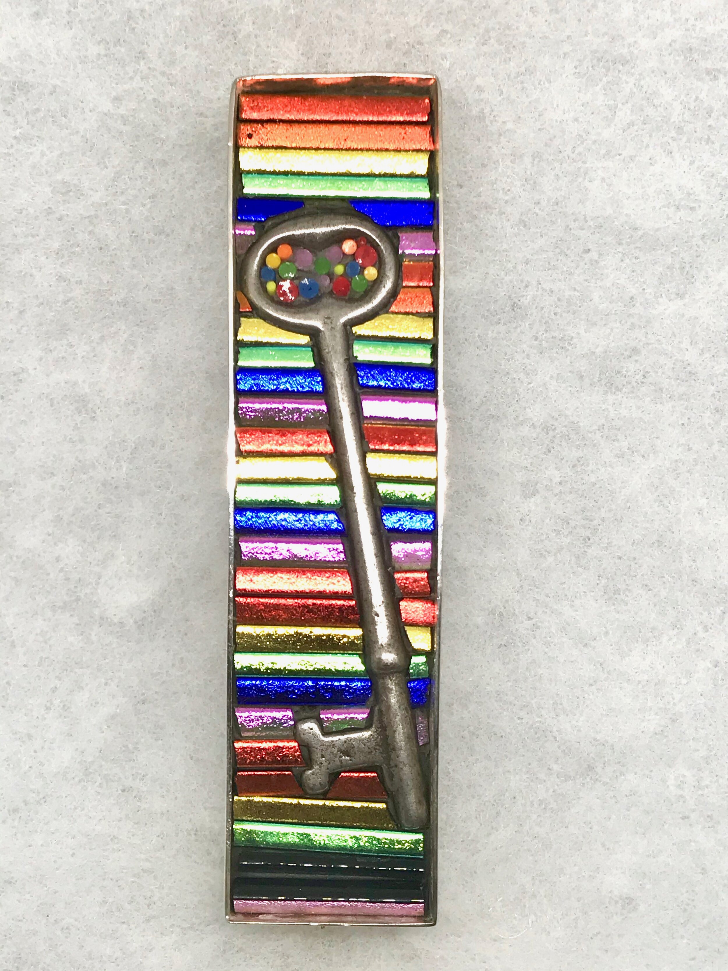 Multicolor Key Mezuzah.jpeg