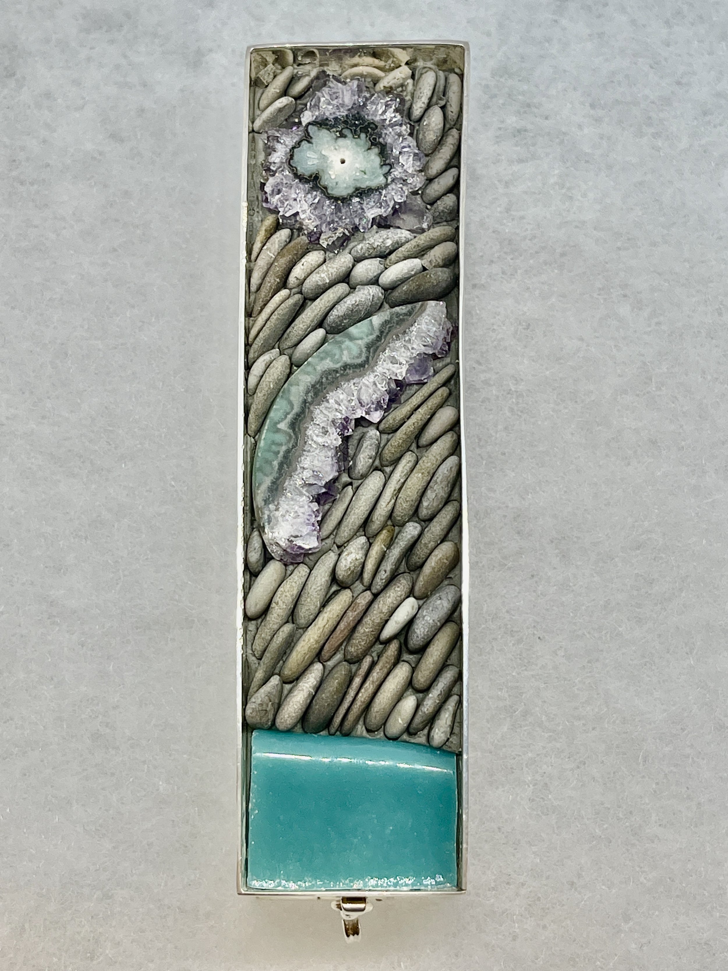 Pebble Stalactite Mezuzah.jpeg
