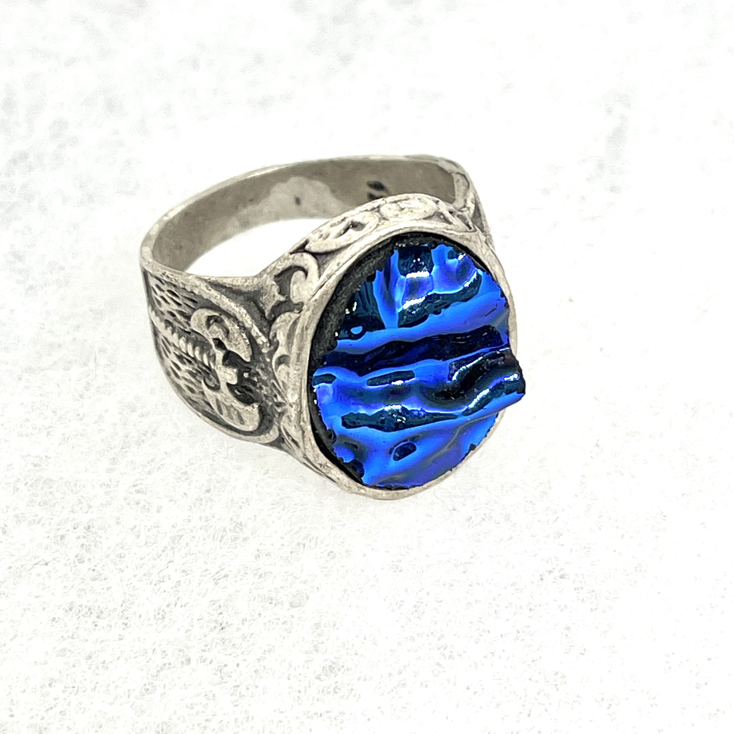 Blue Dichro Labris Ring.jpeg