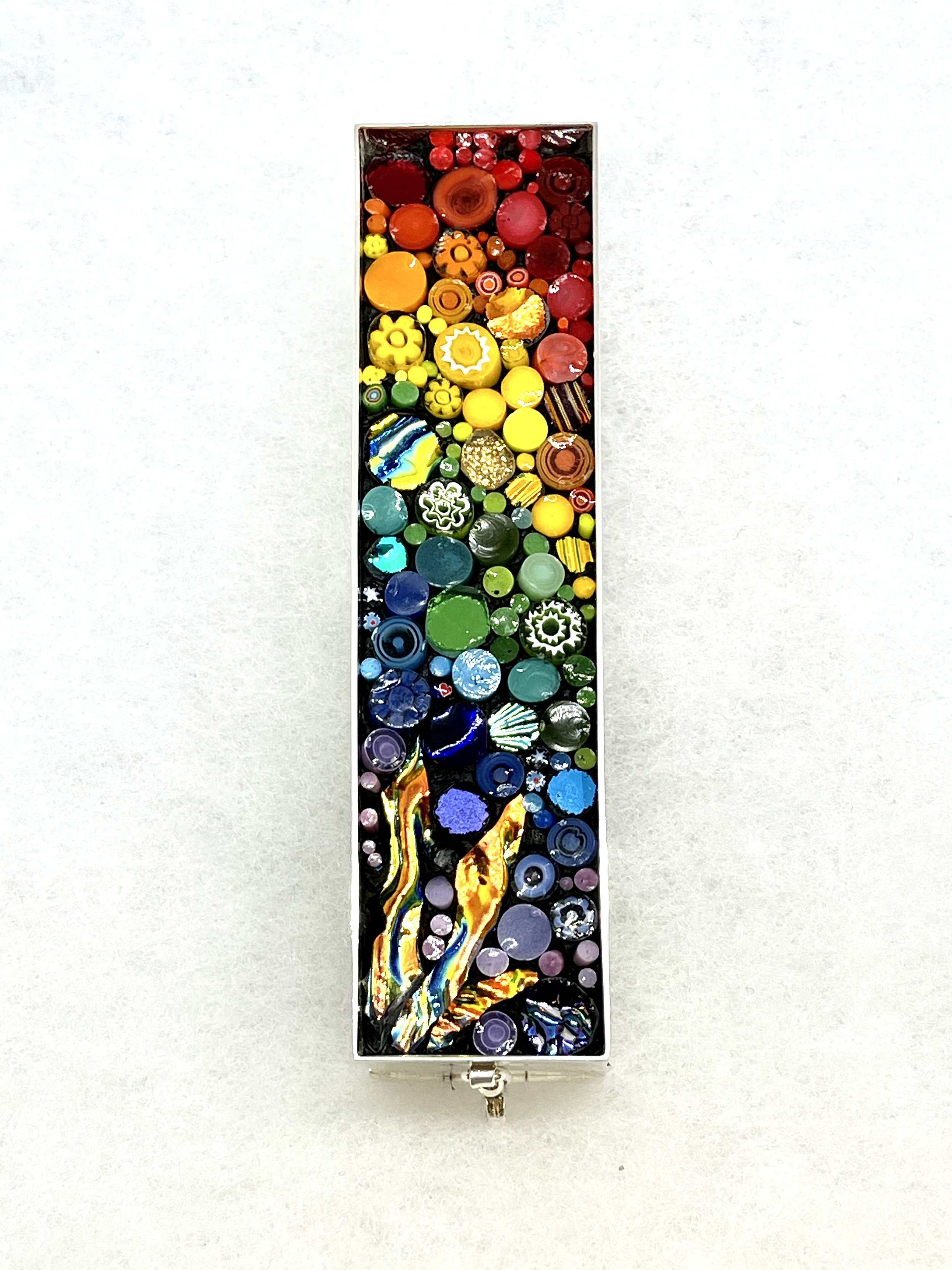 Rainbow Happy Dot Mezuzah.jpeg