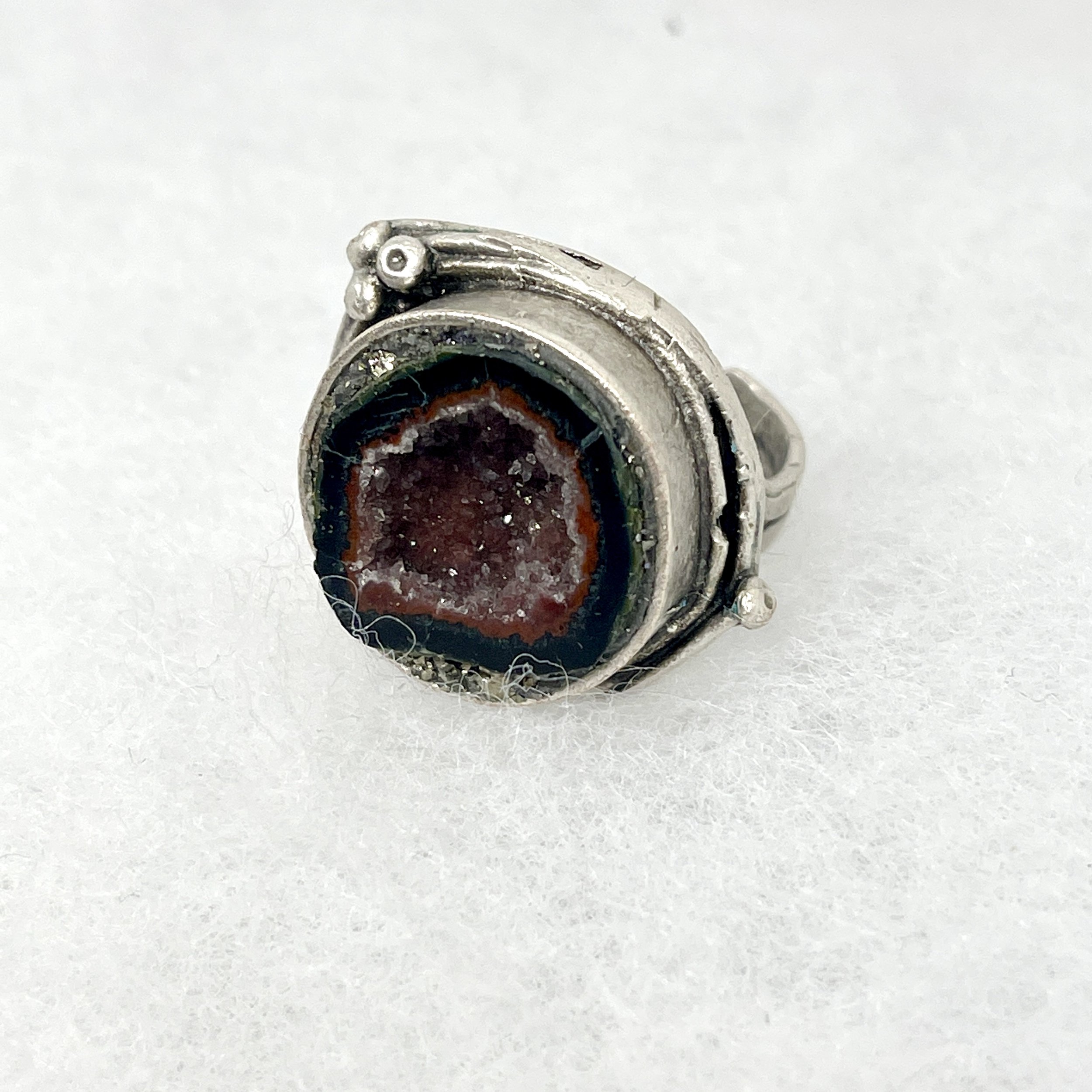 Half Red Geode Ring.jpeg