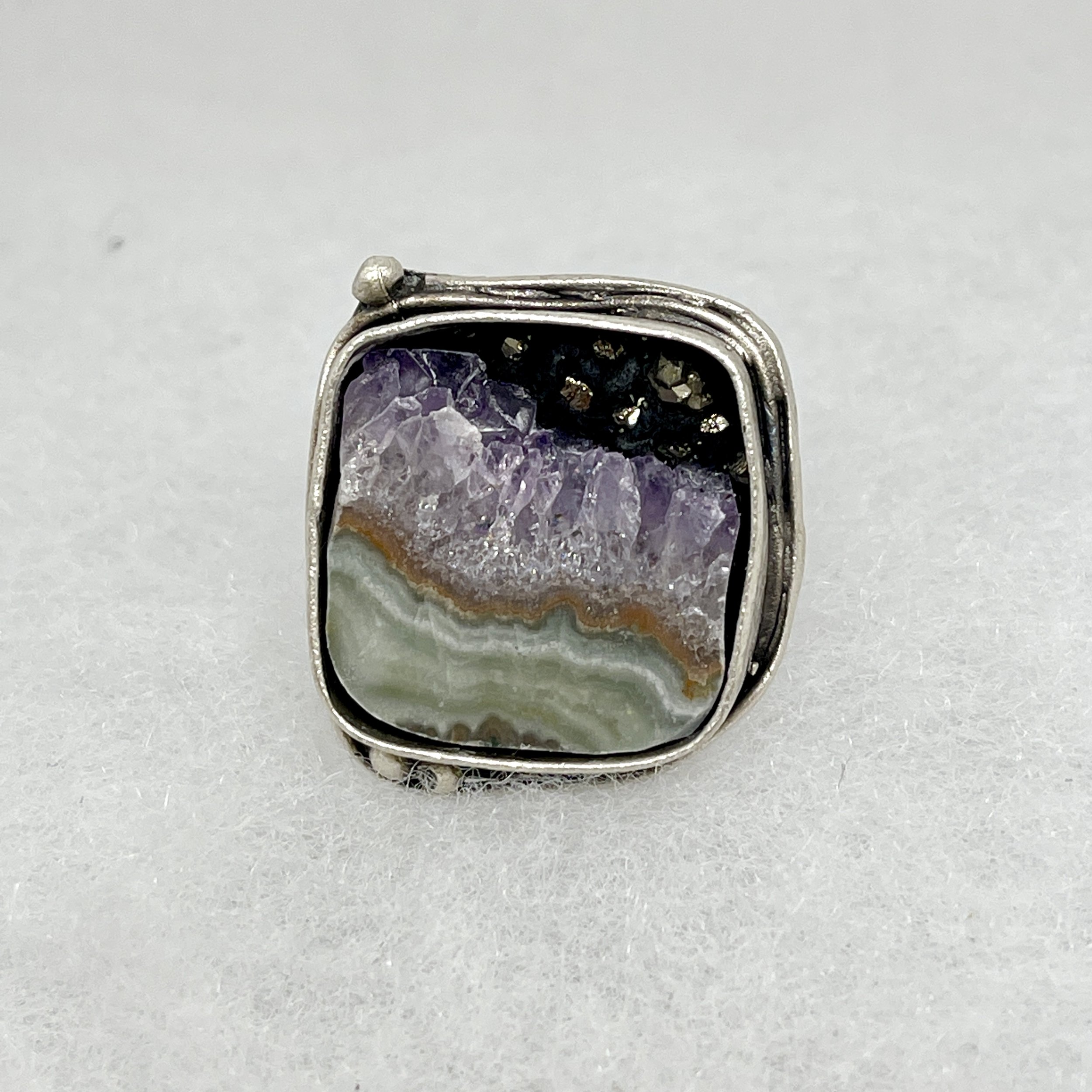 Stalactite Slice:Pyrite Square Ring.jpeg