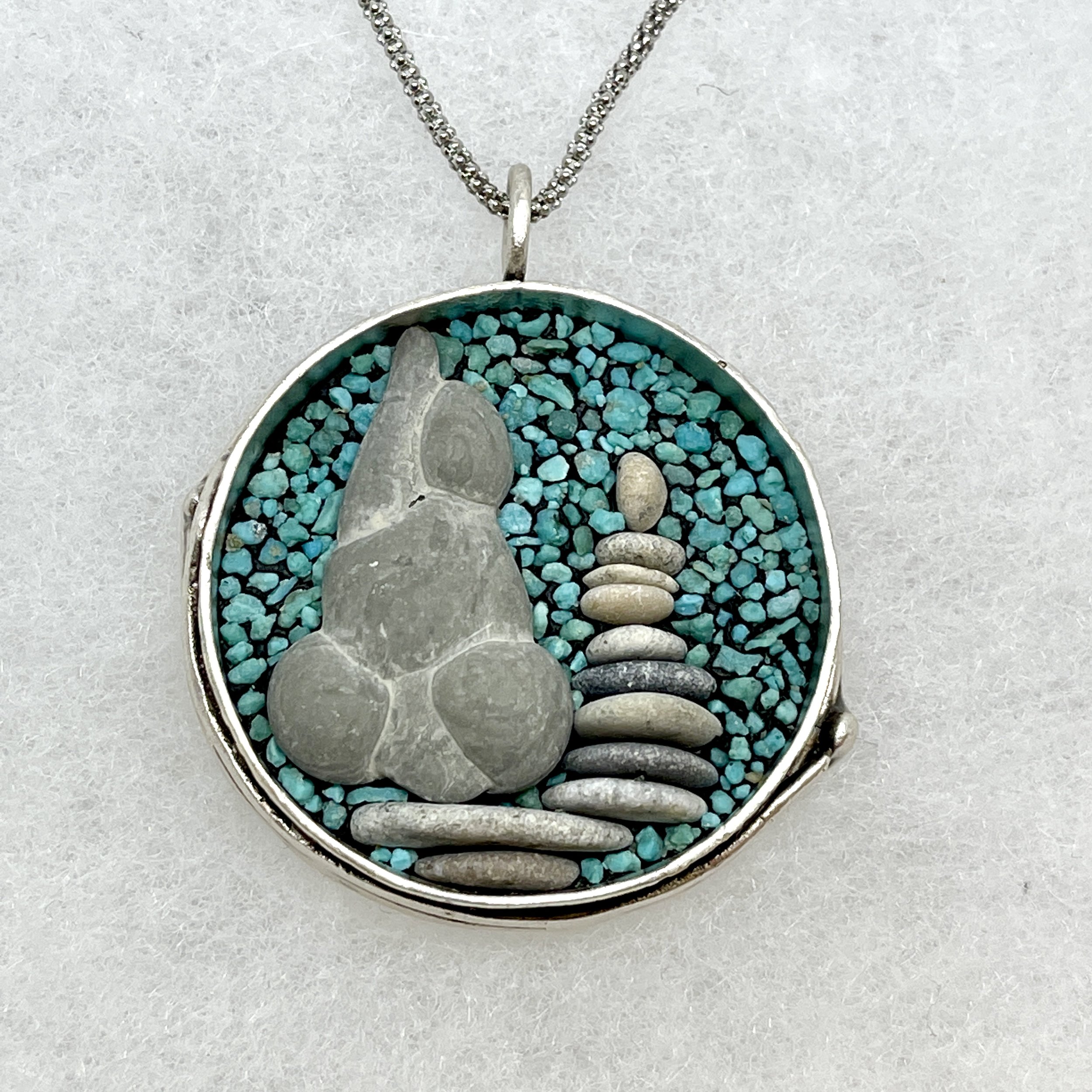 Goddess Stone:Cairn:Turquoise Lg Round Necklace.jpeg