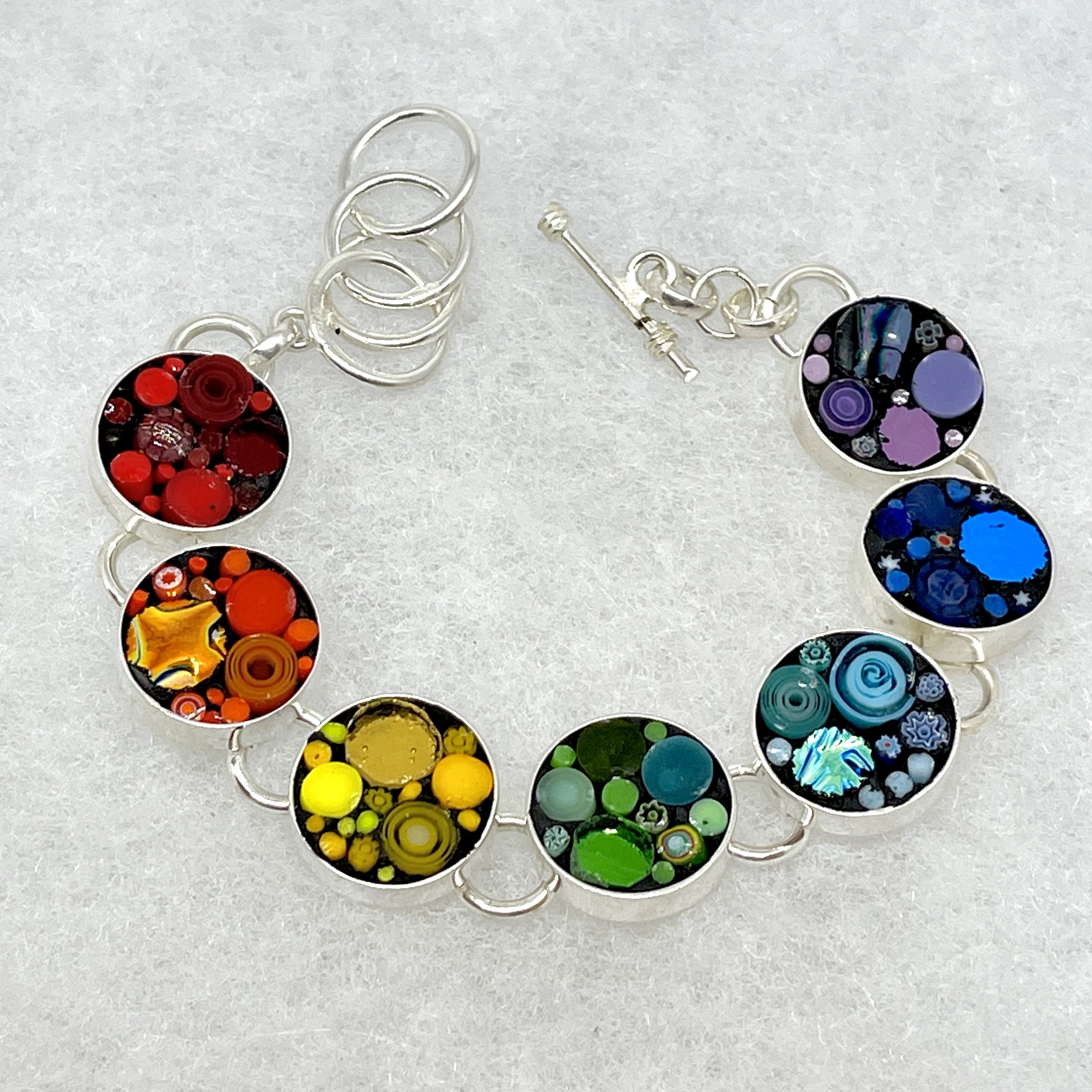 Happy Dot Rainbow Circle Bracelet.jpeg