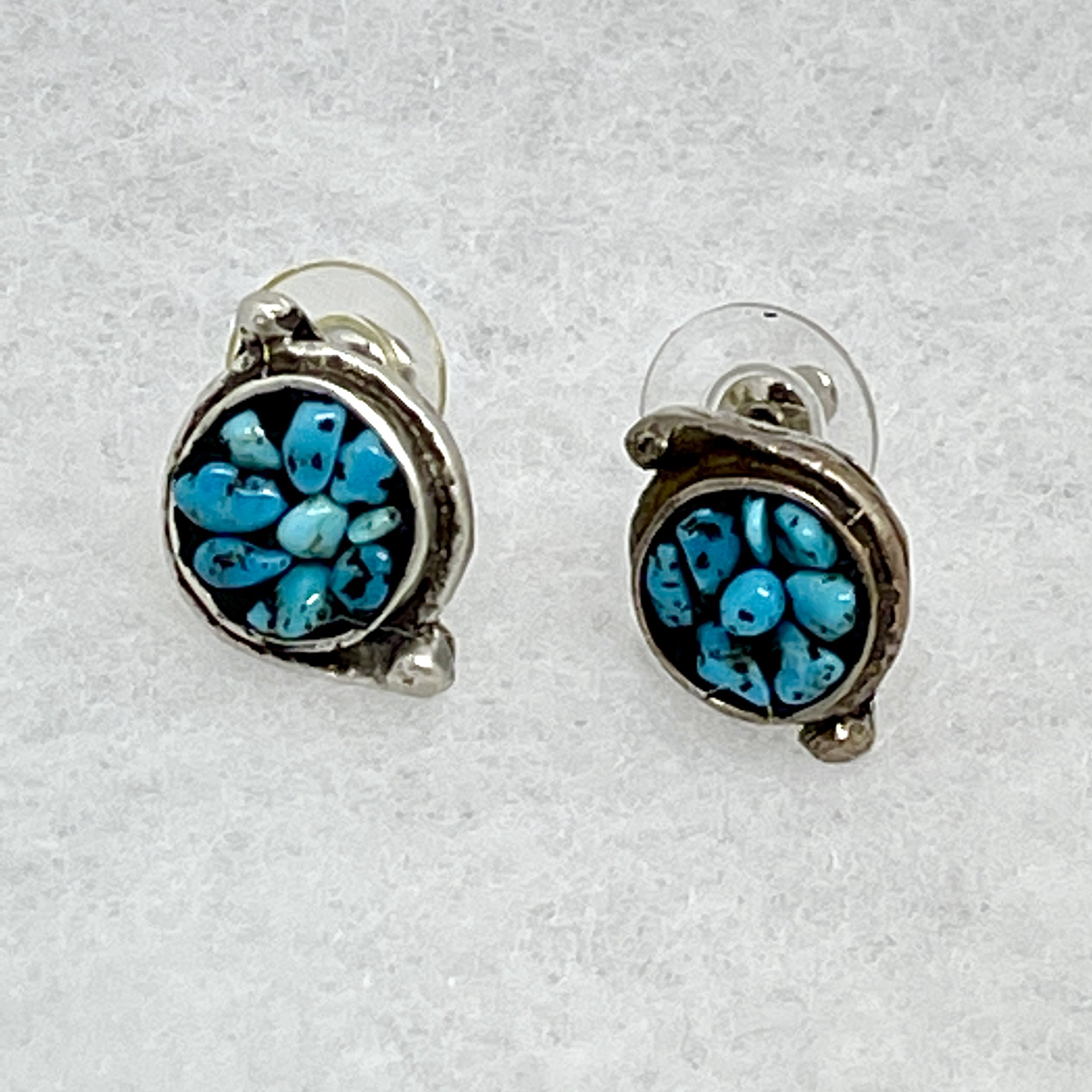 Round Turquoise Stud Earrings.jpeg