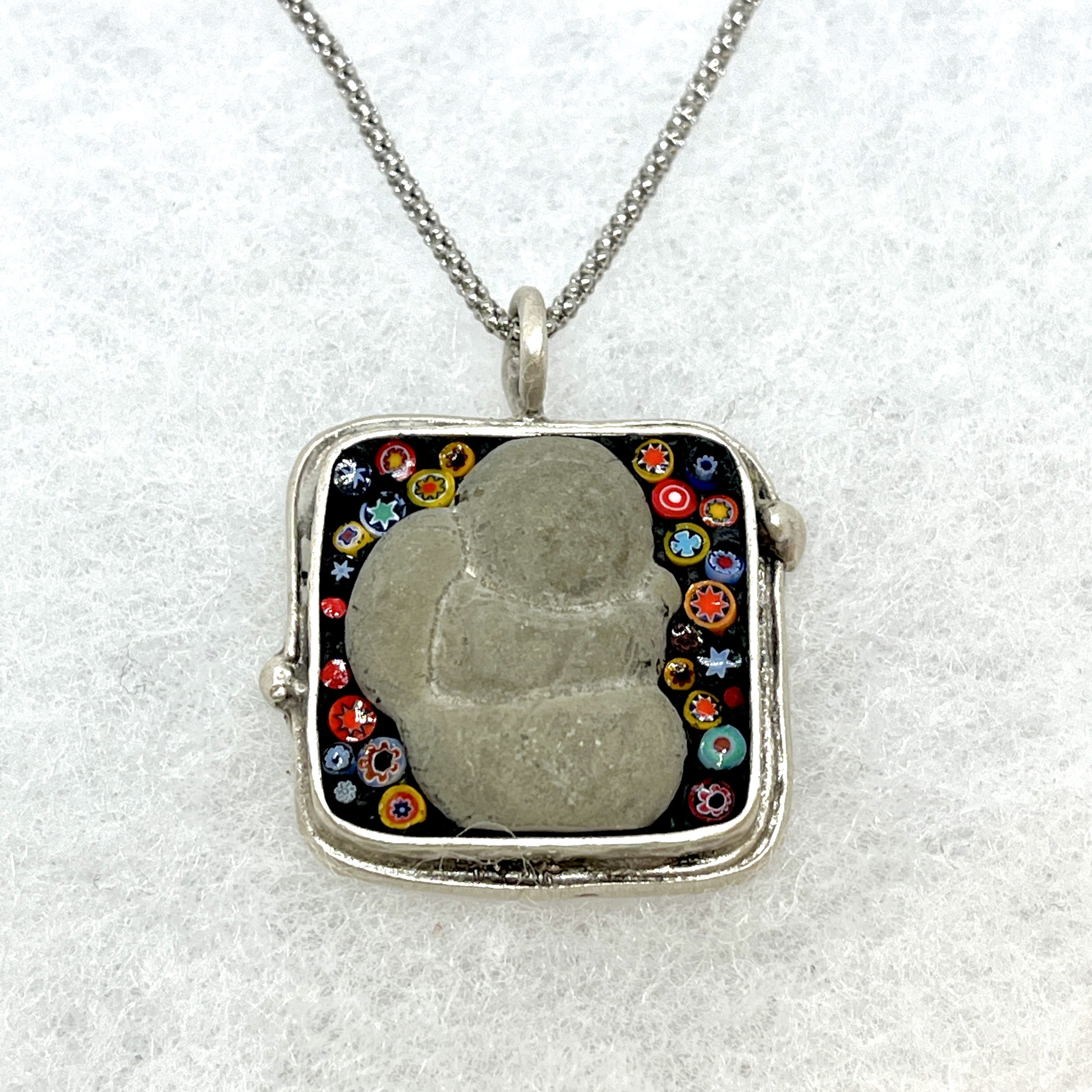 Goddess Stone: Millefiore Square Necklace.jpeg